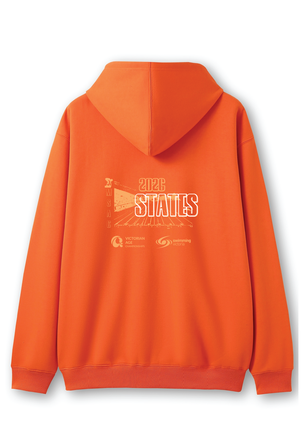 2026 VICTORIAN AGE LONG COURSE CHAMPIONSHIP ZIP THRU HOODIE- SUNSET