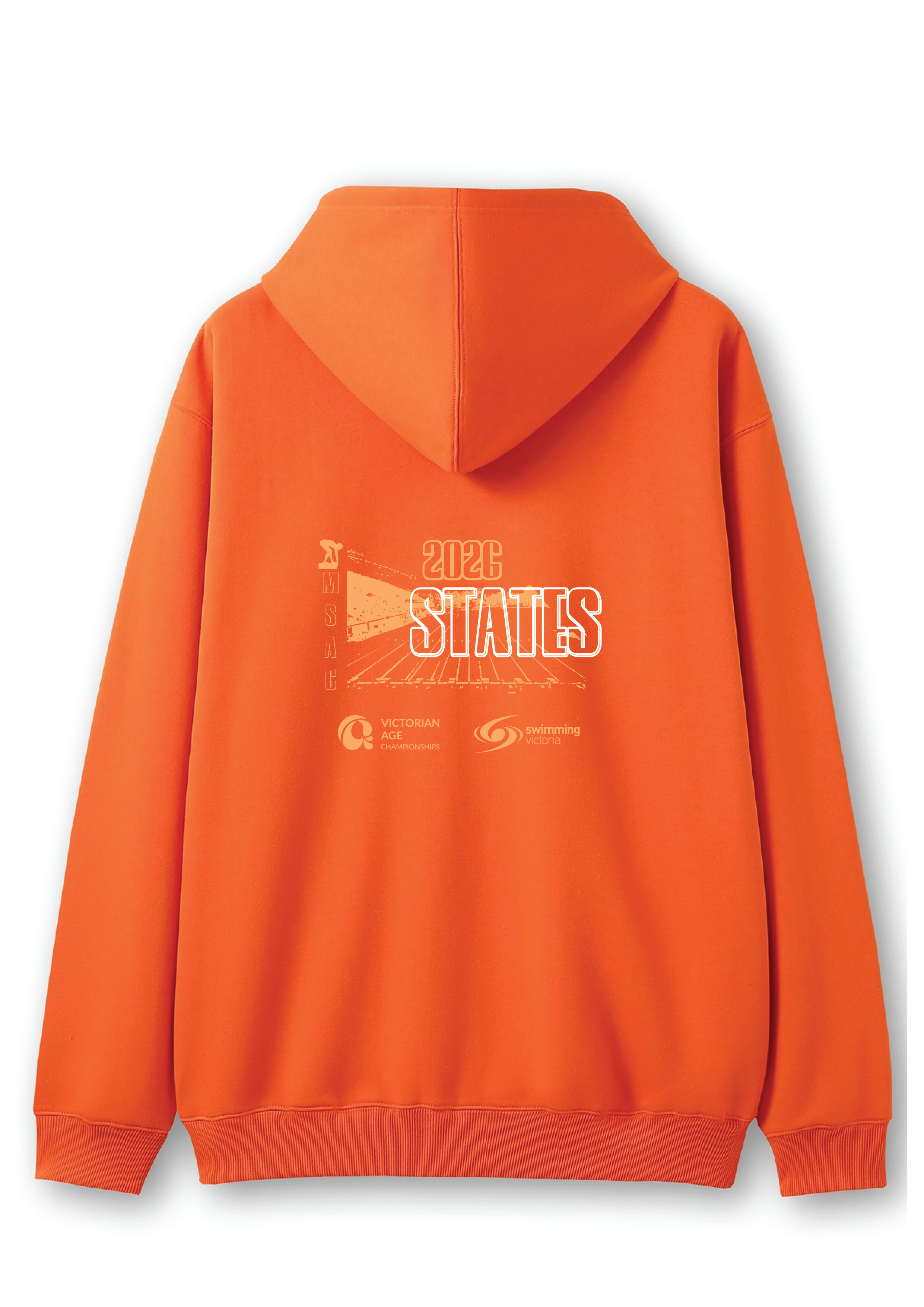 2026 VICTORIAN AGE LONG COURSE CHAMPIONSHIP ZIP THRU HOODIE- SUNSET