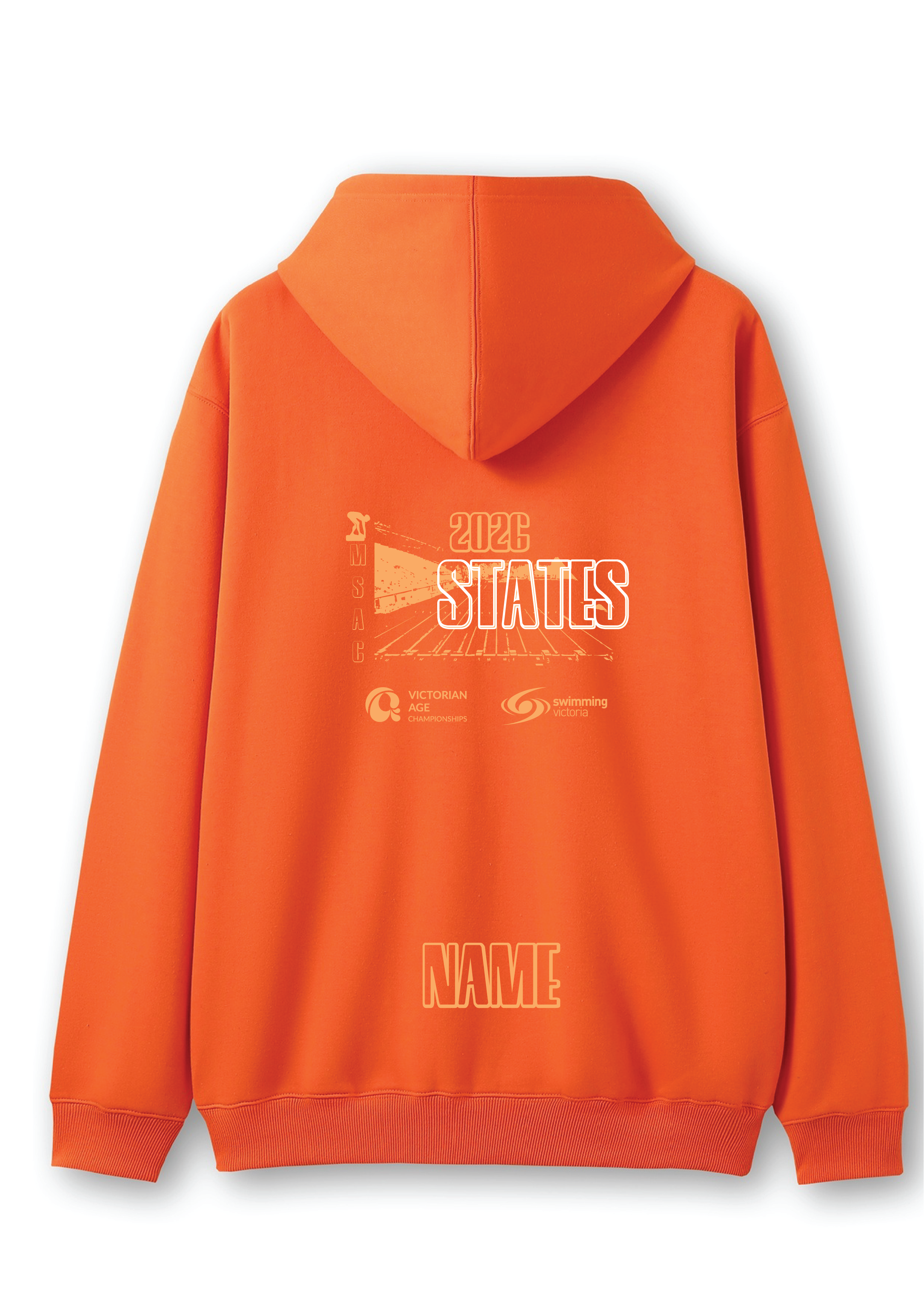 2026 VICTORIAN AGE LONG COURSE CHAMPIONSHIP ZIP THRU HOODIE- SUNSET