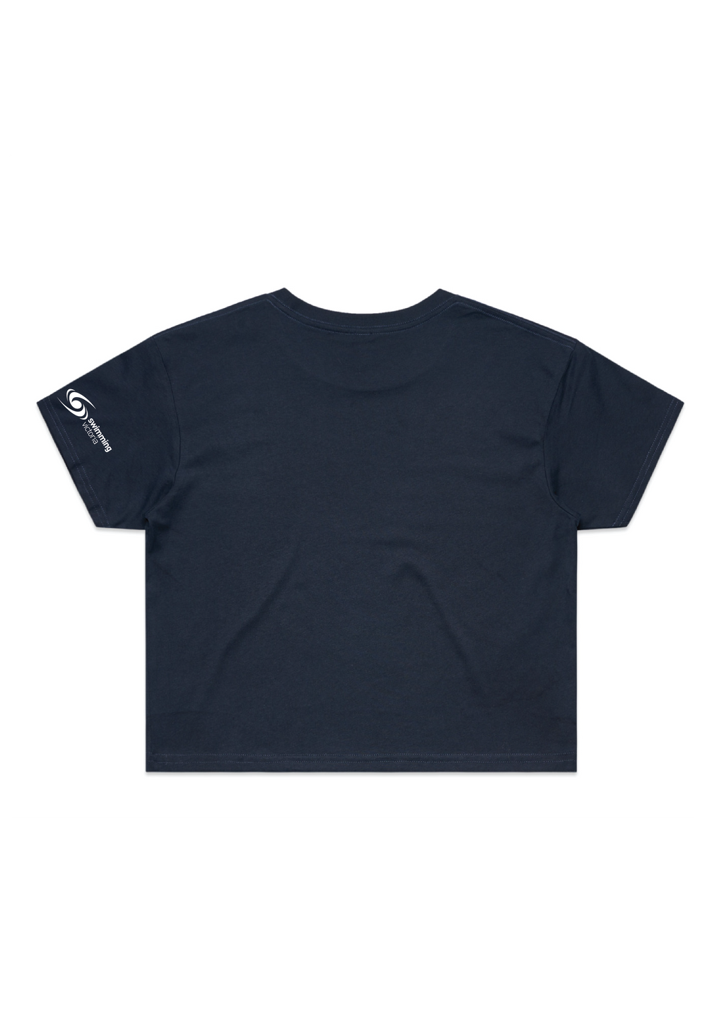 2026 VICTORIAN AGE LONG COURSE CHAMPIONSHIPS CROP SHORT SLEEVE TEE - NAVY