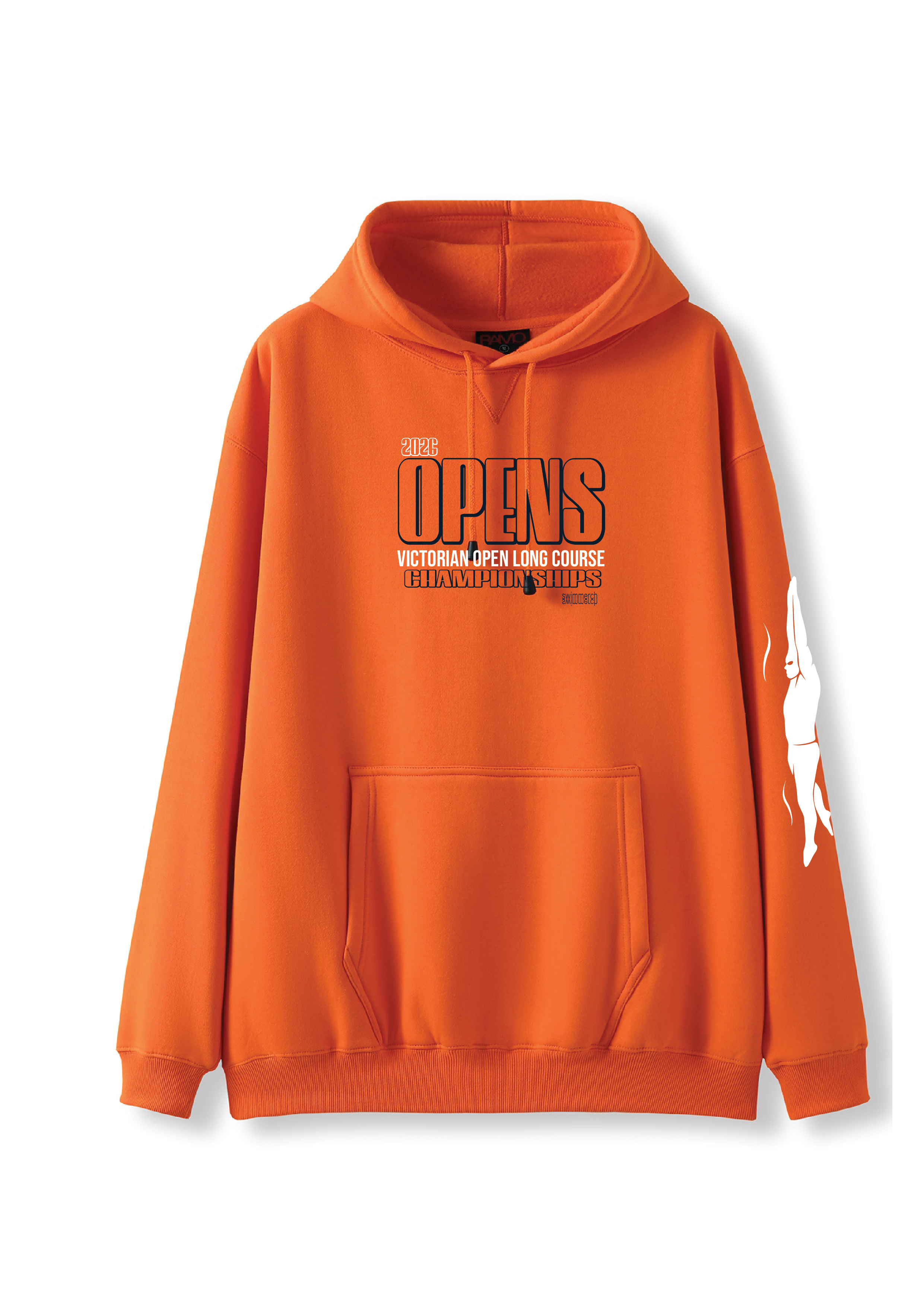 2026 VICTORIAN OPEN LONG COURSE CHAMPIONSHIP HOODIE -  ORANGE