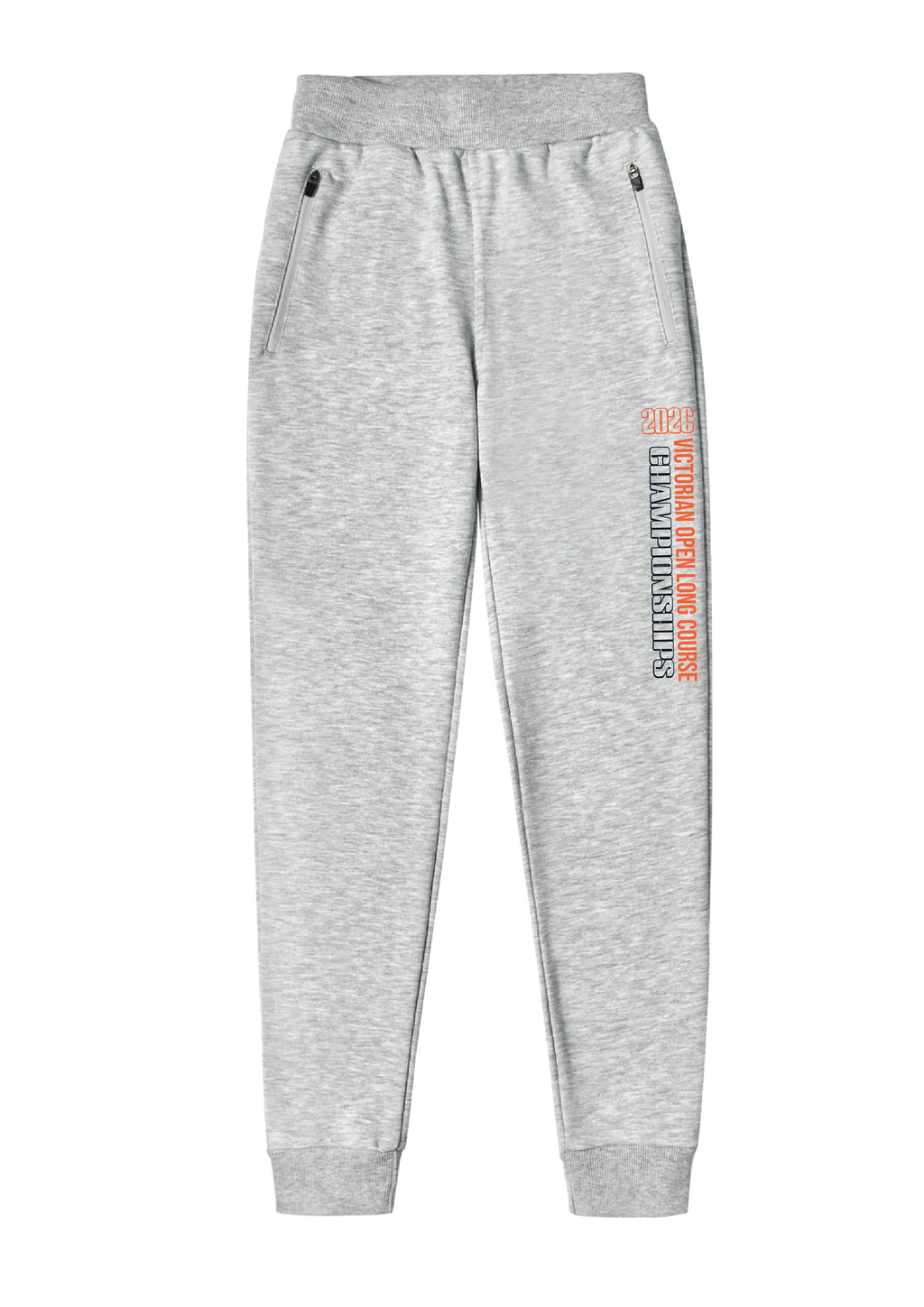 2026 VICTORIAN OPEN SHORT COURSE CHAMPIONSHIP TRACKPANT - GREY MARLE