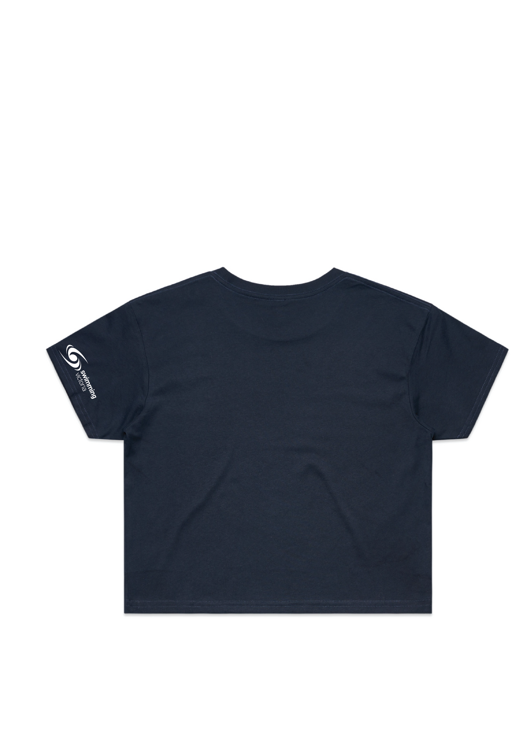 2026 VICTORIAN OPEN LONG COURSE CHAMPIONSHIPS CROP SHORT SLEEVE TEE - NAVY