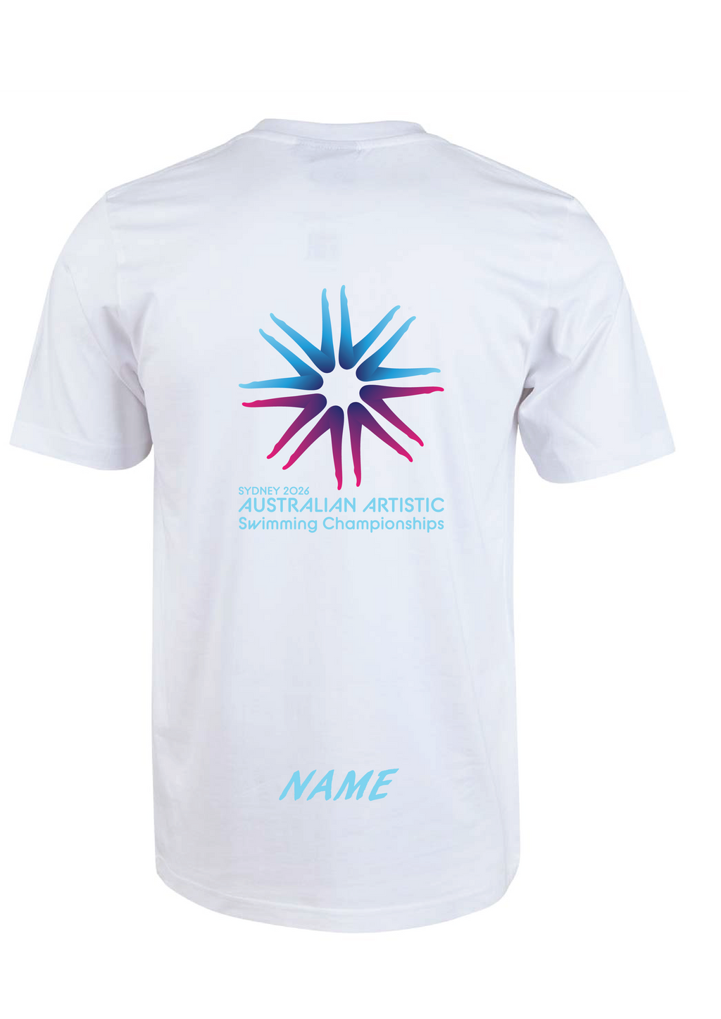 2026 Australian Artistic Swimming Championships Tee Unisex & Women's Sizing - White