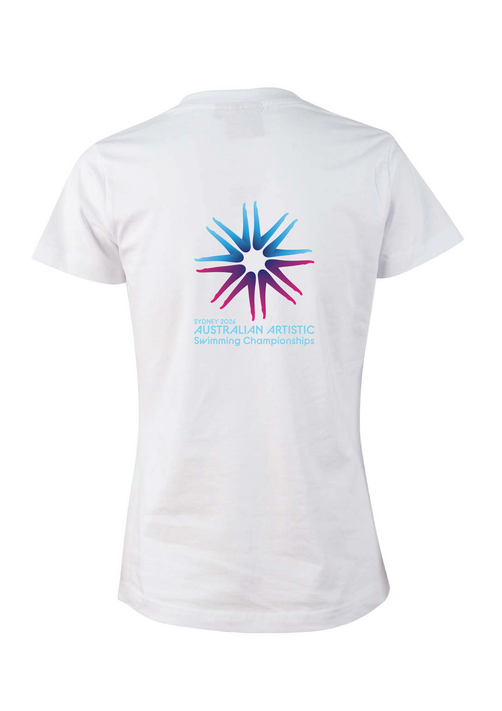 2026 Australian Artistic Swimming Championships Tee Unisex & Women's Sizing - White