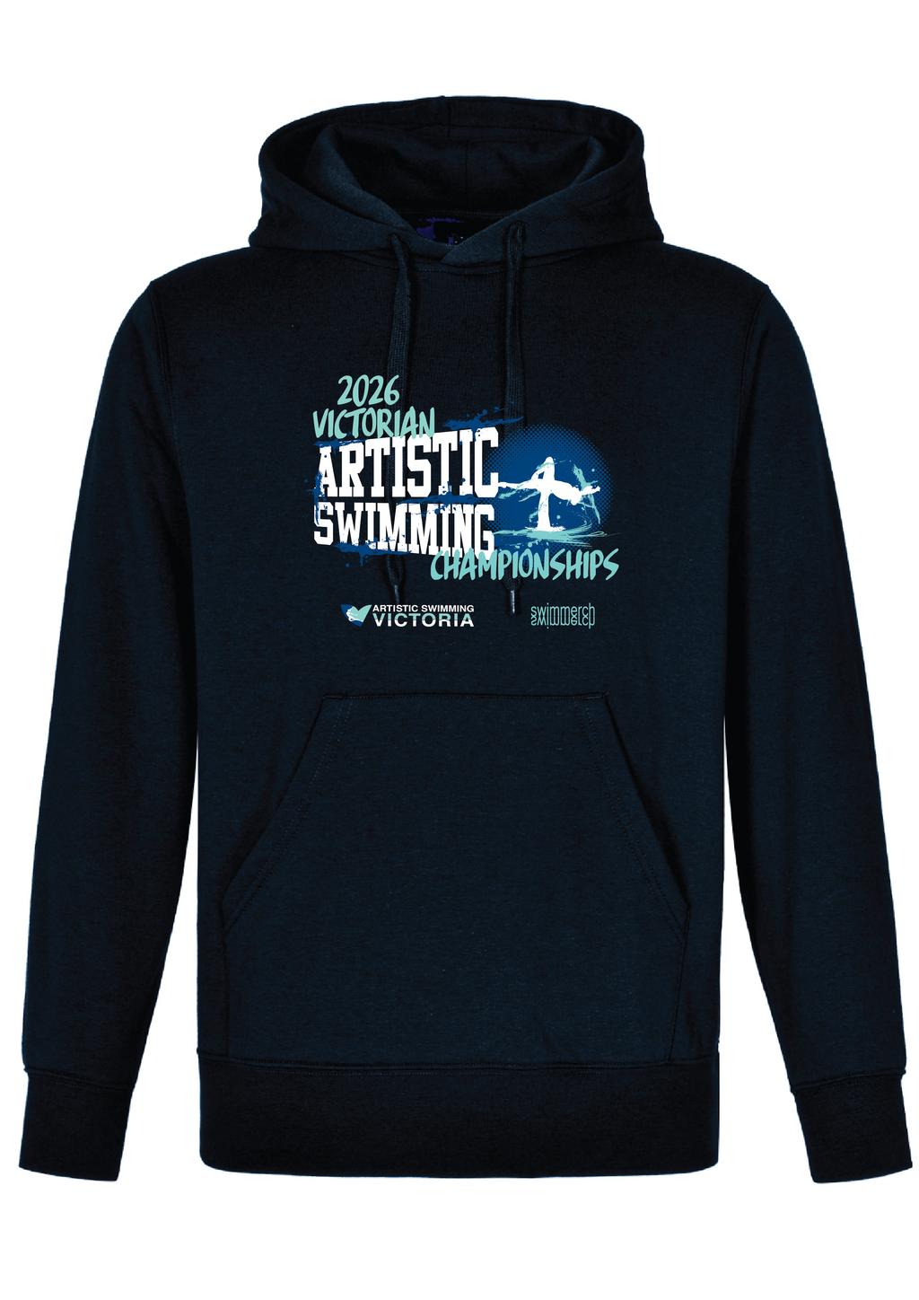 2026 VICTORIAN ARTISTIC SWIMMING CHAMPIONSHIP HOODIE - NAVY
