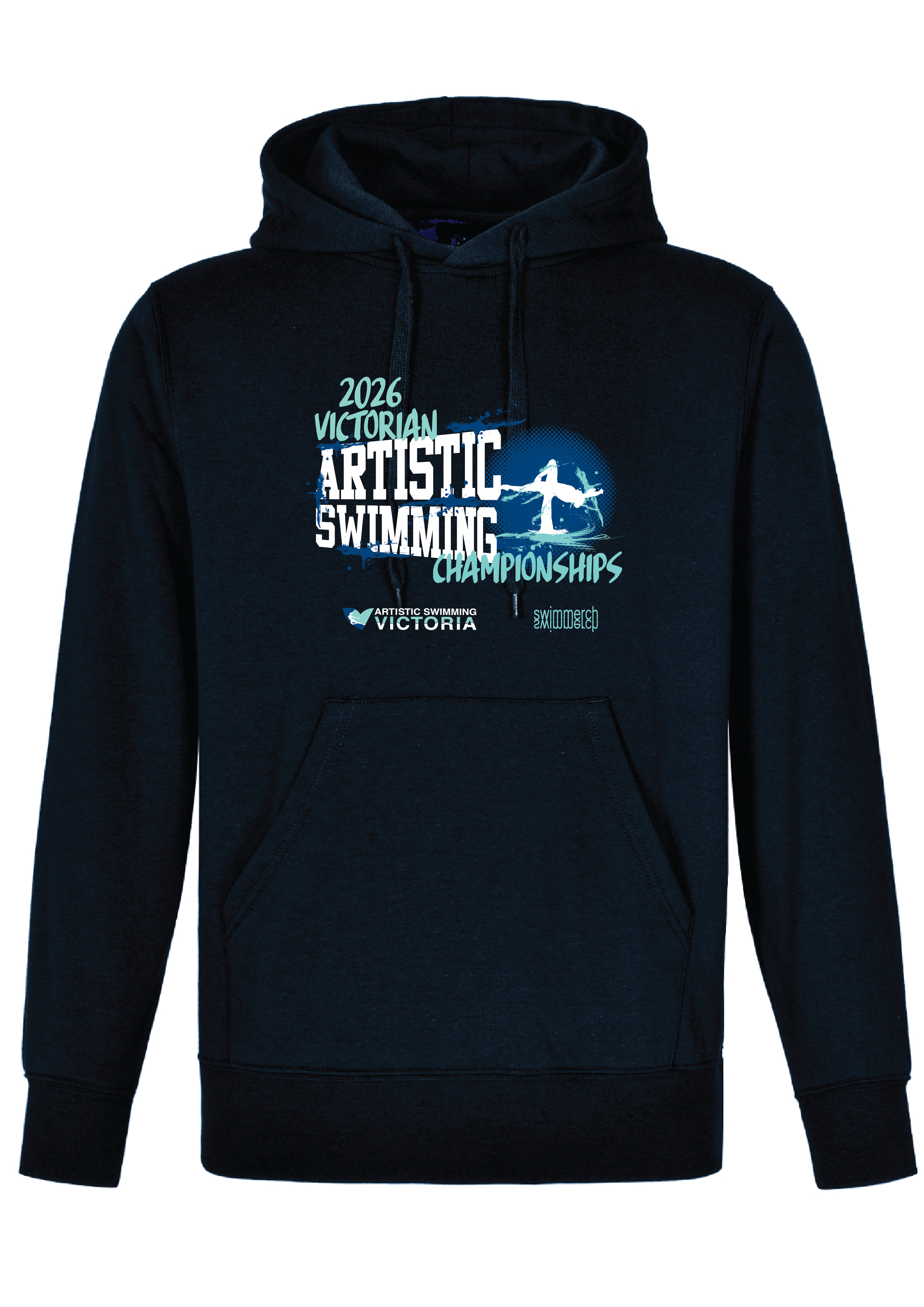2026 VICTORIAN ARTISTIC SWIMMING CHAMPIONSHIP HOODIE - NAVY