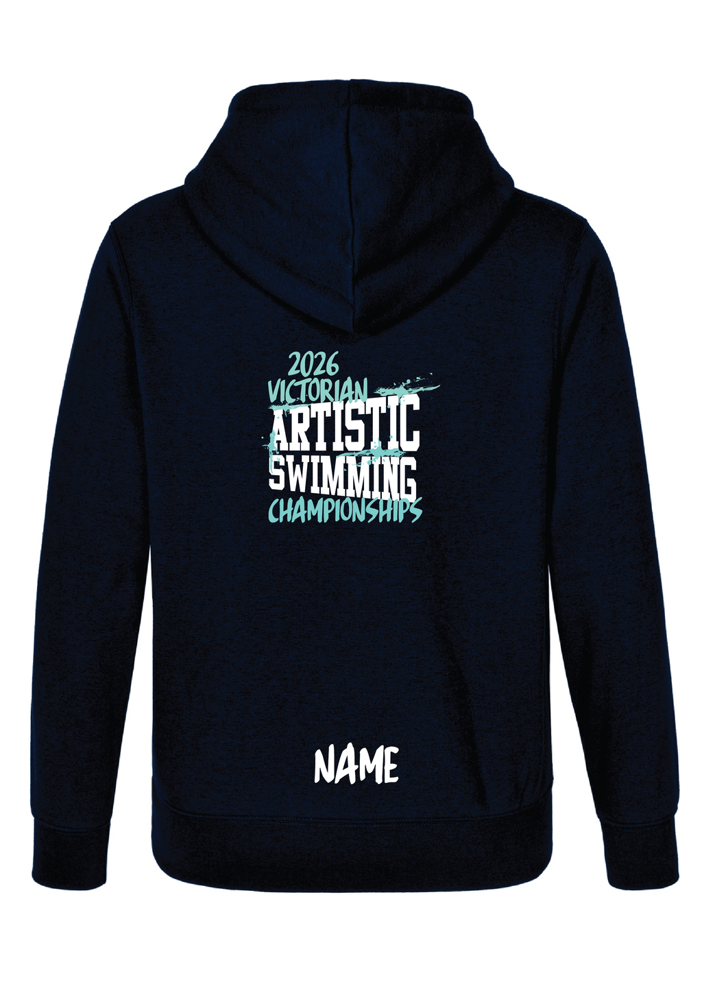 2026 VICTORIAN ARTISTIC SWIMMING CHAMPIONSHIP HOODIE - NAVY