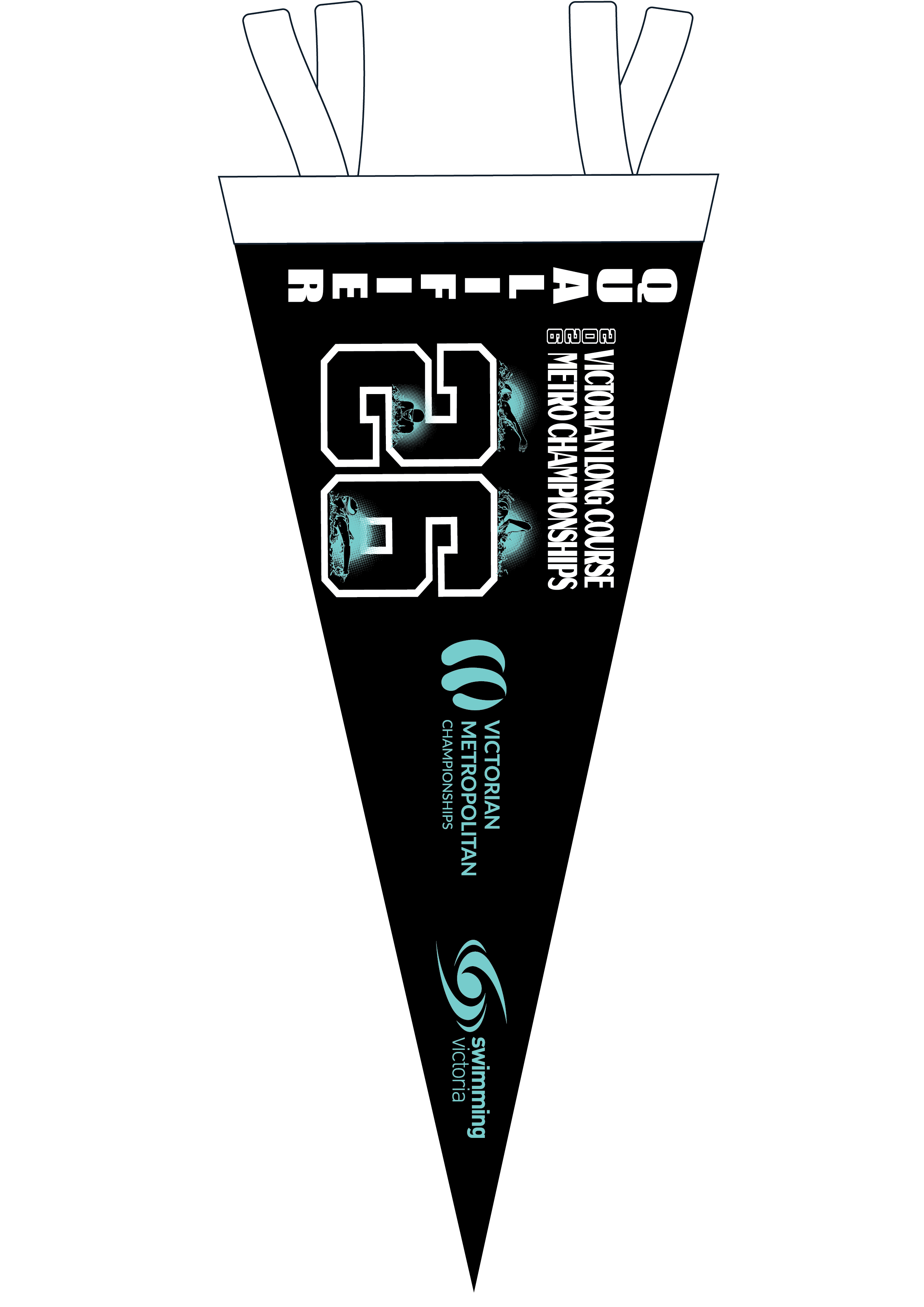 2026 VICTORIAN METRO LONG COURSE CHAMPIONSHIP FELT PENNANT - QUALIFIER