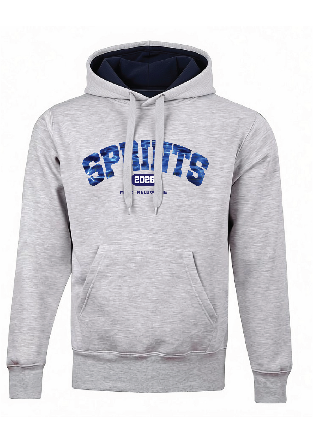 2026 SPRINT HOODIE - GREY MARLE