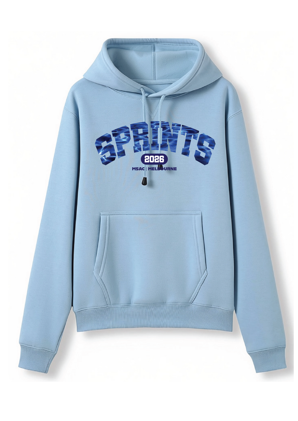 2026 SPRINT HOODIE  -  PALE BLUE