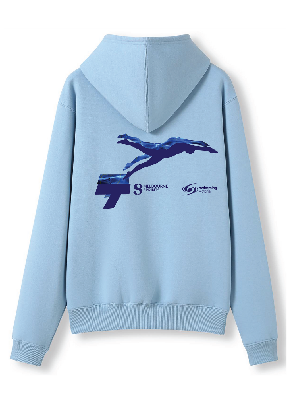 2026 SPRINT HOODIE  -  PALE BLUE