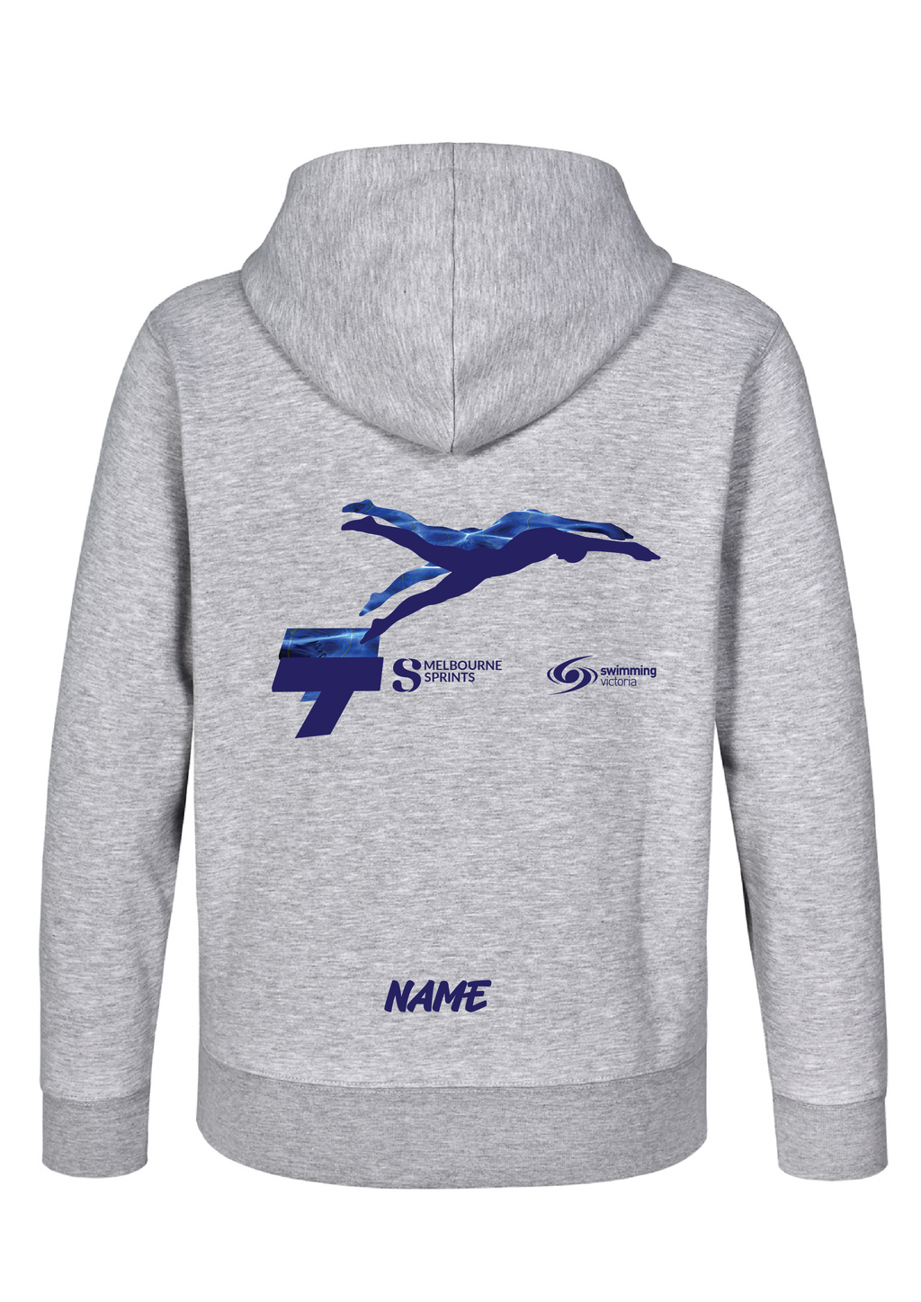 2026 SPRINT HOODIE - GREY MARLE