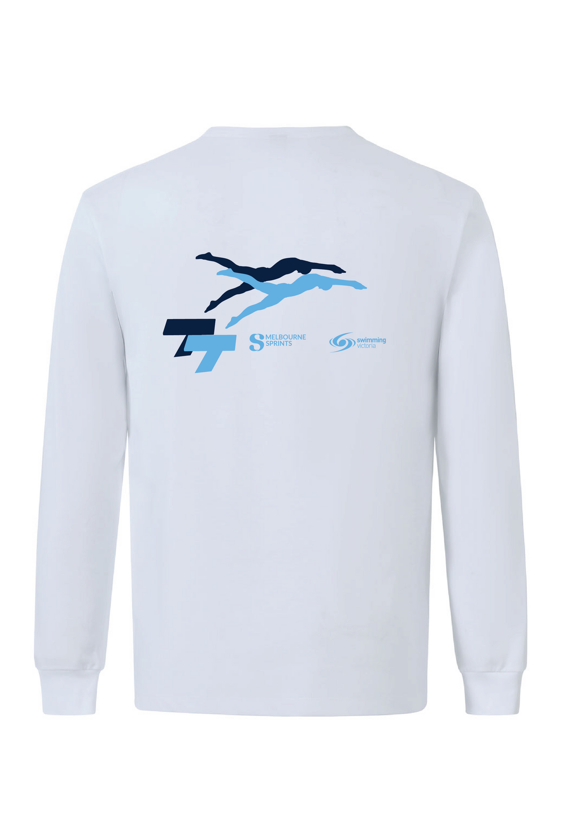 2026 SPRINT LONG SLEEVE TEE  - KIDS/UNISEX WHITE