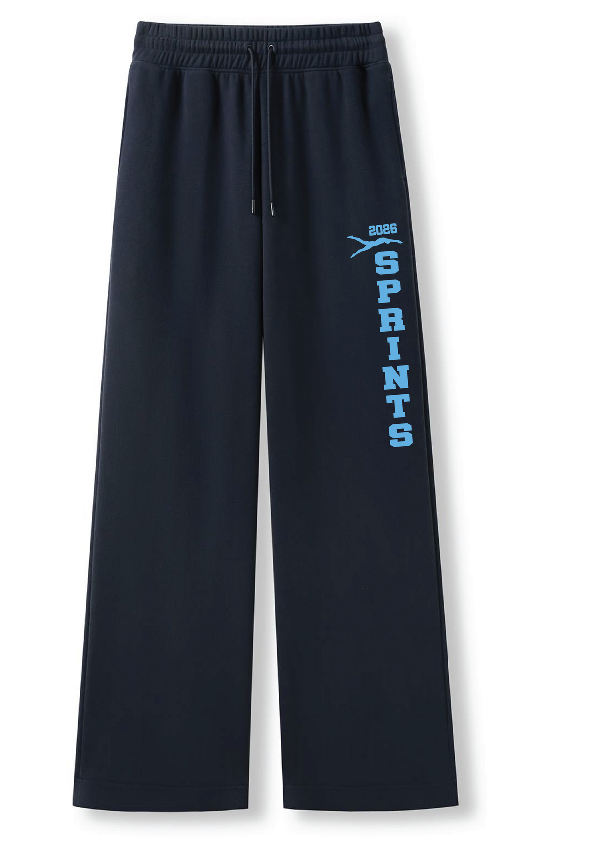 2026 SPRINT TRACKPANT WIDE LEG - UNISEX NAVY