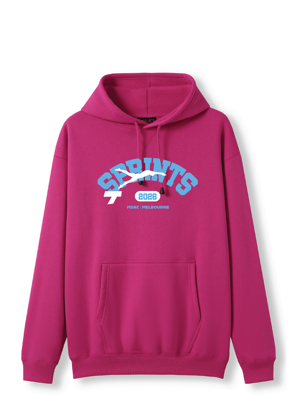 2026 SPRINT HOODIE  -  FUSCHIA