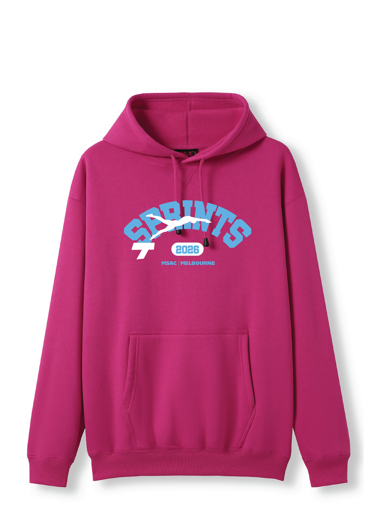 2026 SPRINT HOODIE  -  FUSCHIA