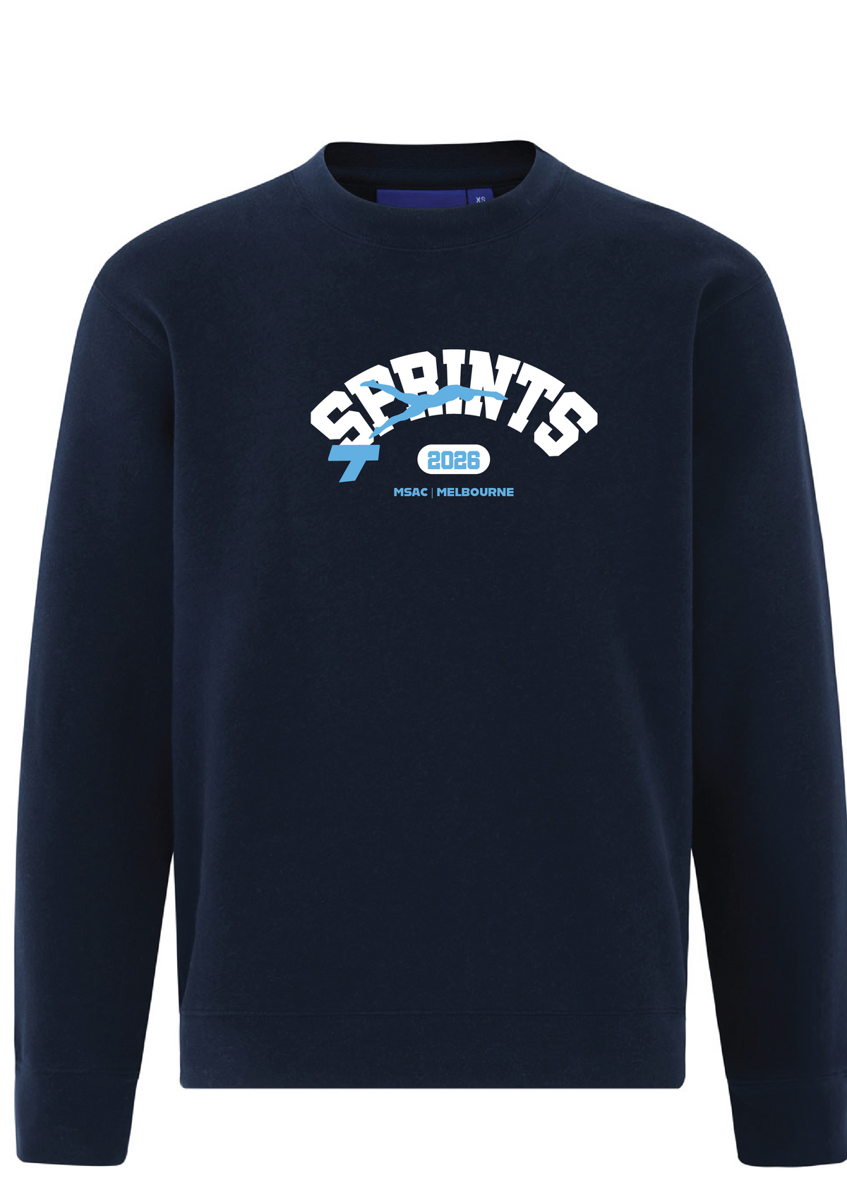 2026 SPRINT SWEAT TOP - NAVY