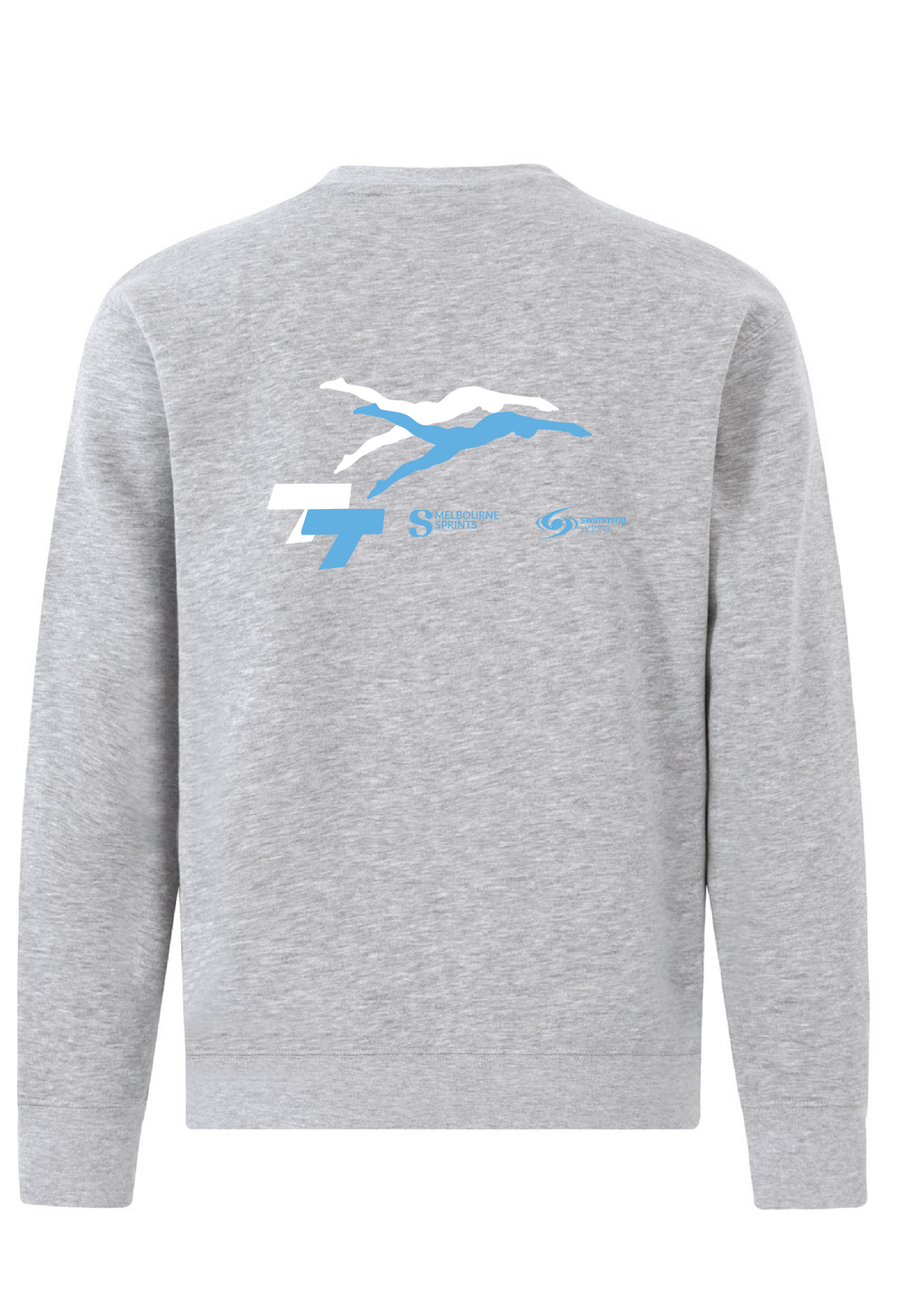 2026 SPRINT SWEAT TOP - GREY MARLE