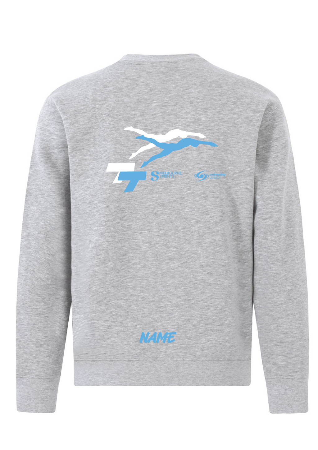 2026 SPRINT SWEAT TOP - GREY MARLE