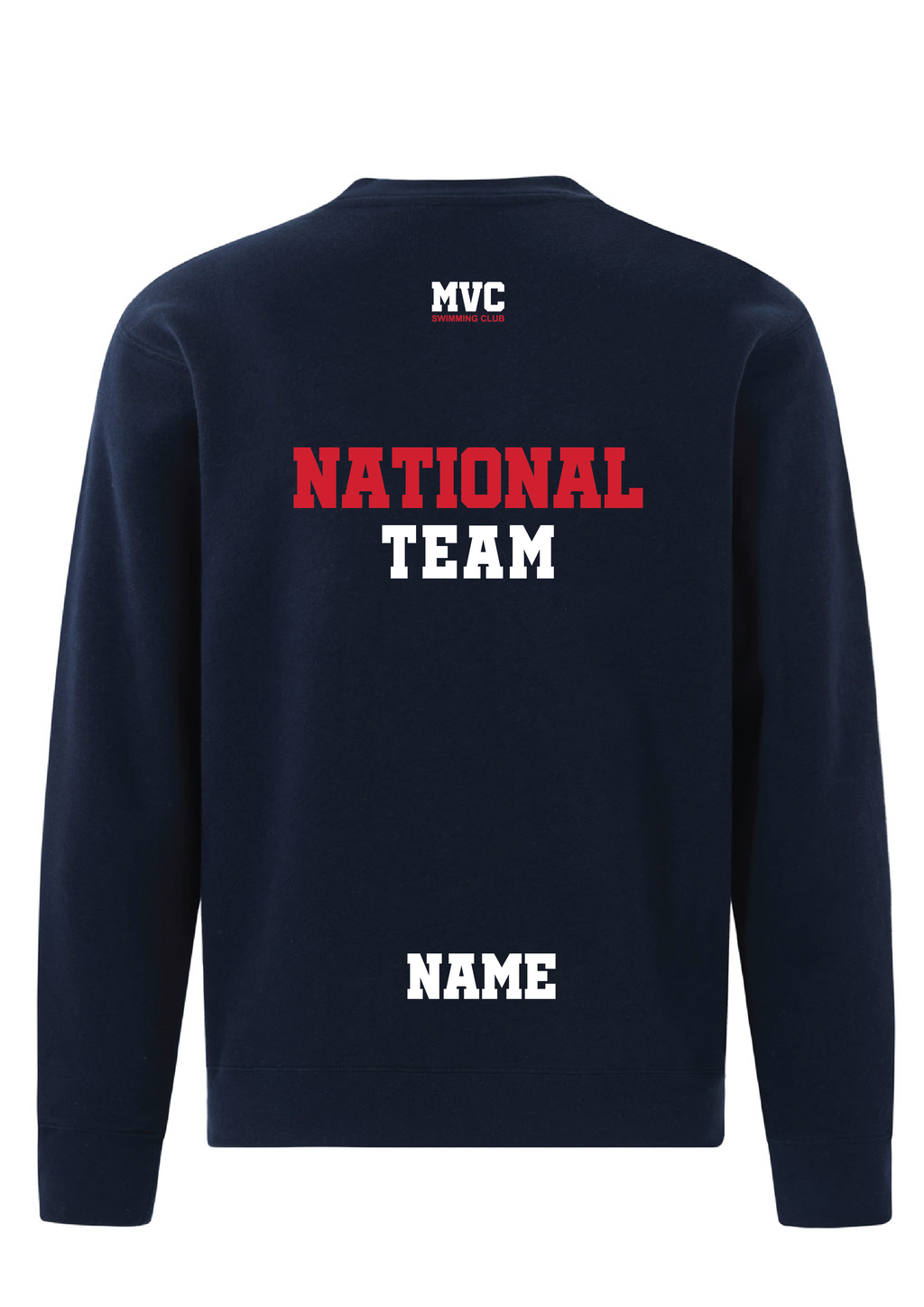 MVC NATIONAL TEAM SWEAT TOP - NAVY