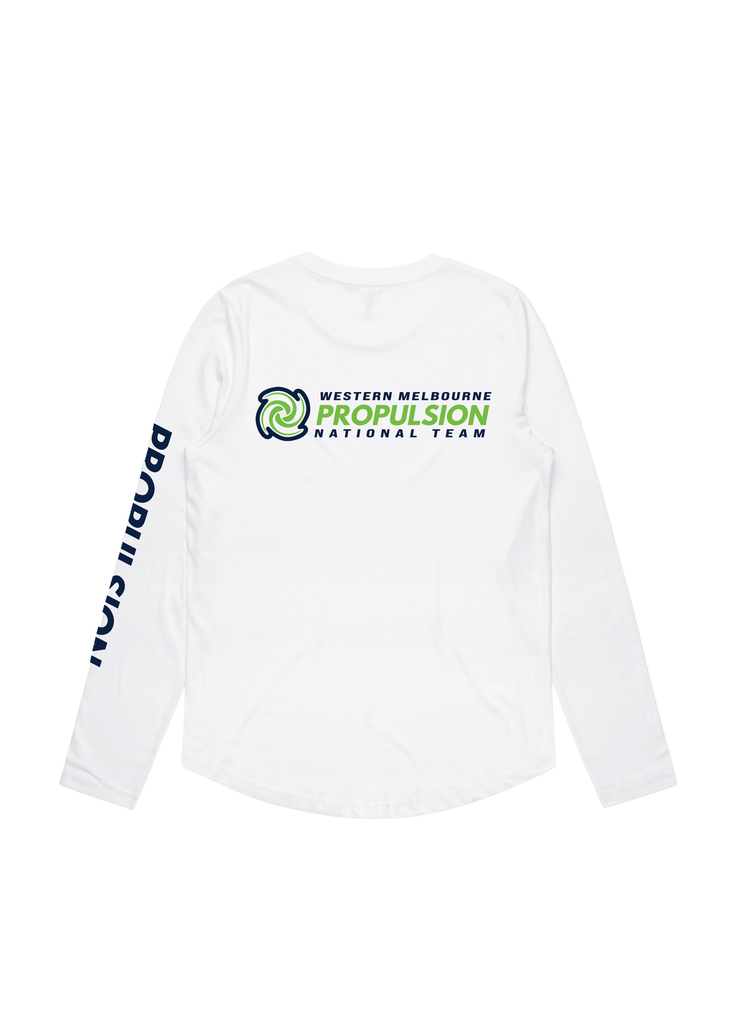 PROPULSION NATIONAL TEAM LONG SLEEVE TEE WHITE - WOMENS