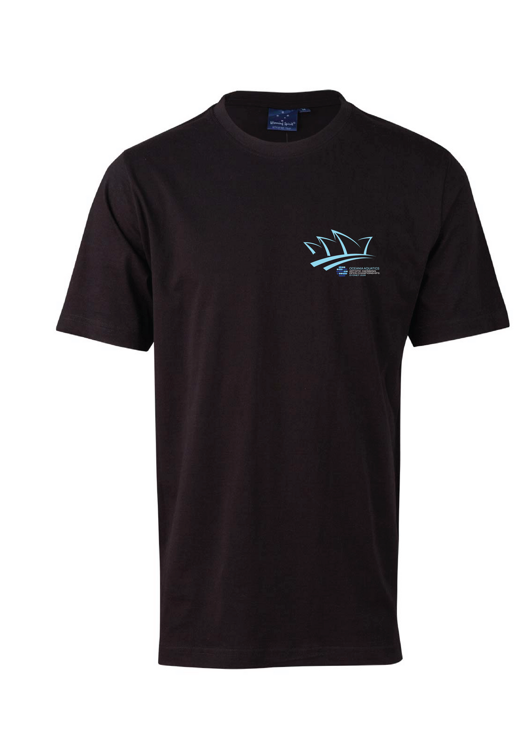 2026 Oceania Artistic Swimming Championships Tee Unisex & Women's Sizing - Black