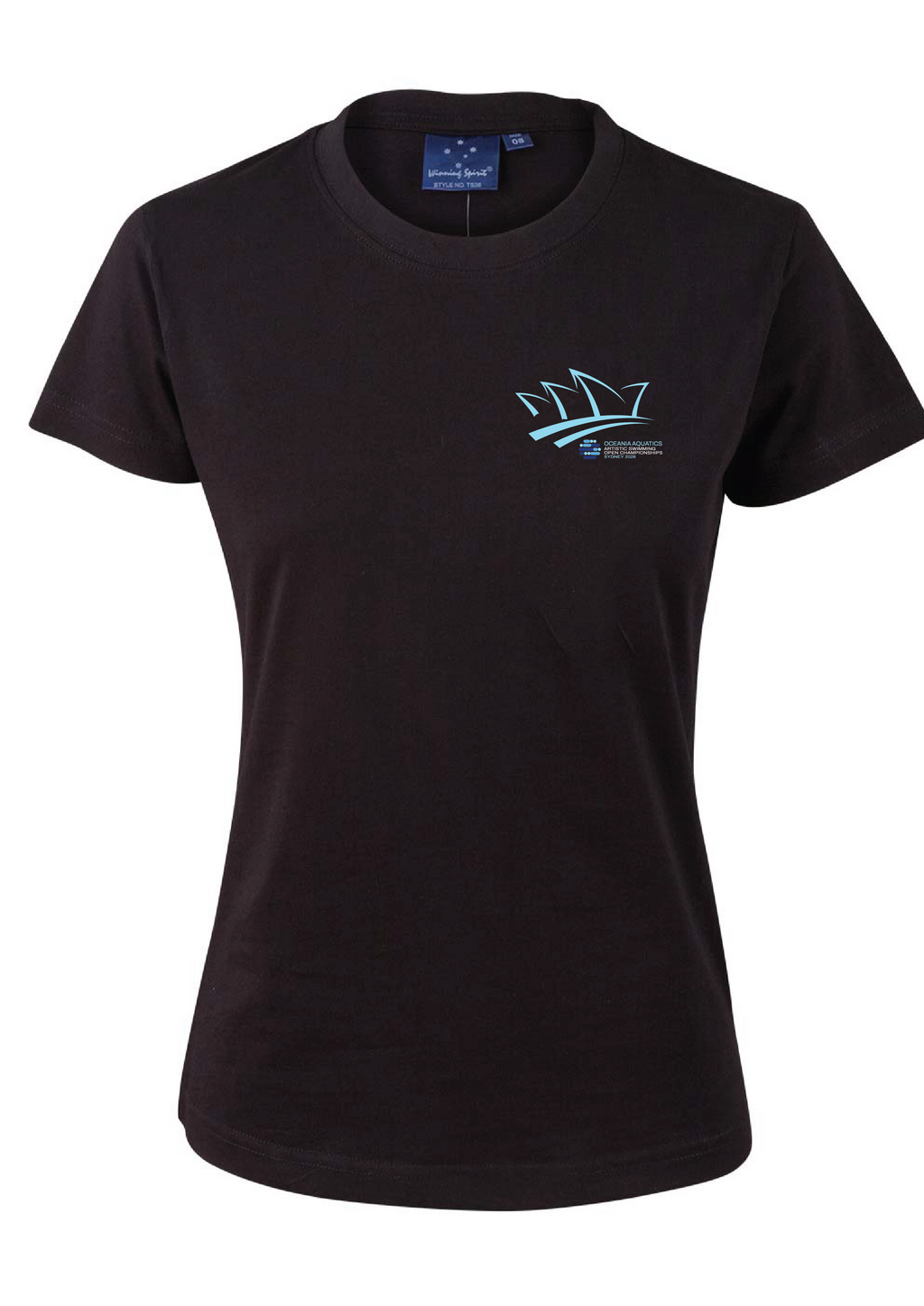 2026 Oceania Artistic Swimming Championships Tee Unisex & Women's Sizing - Black