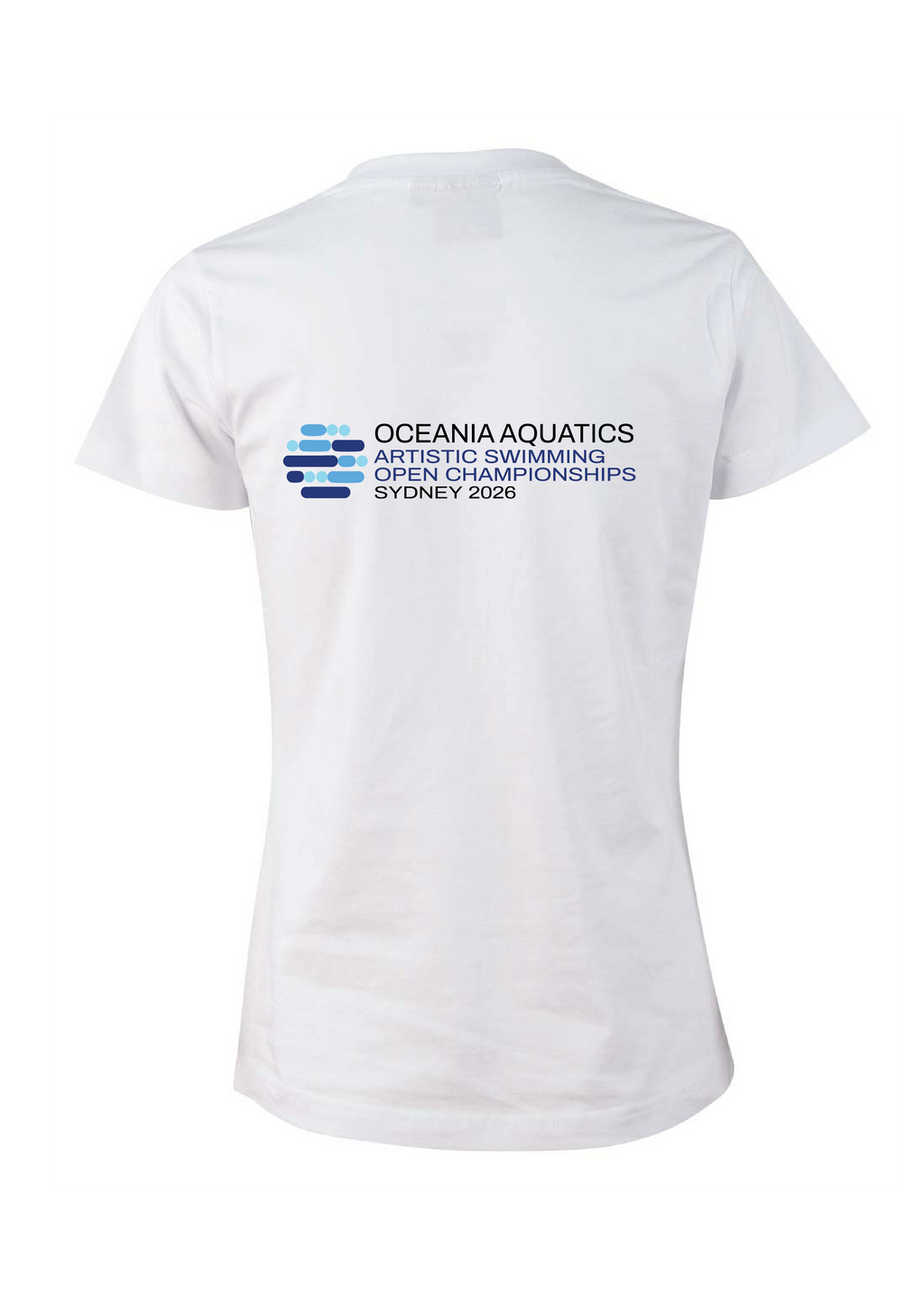 2026 Oceania Artistic Swimming Championships Tee Unisex & Women's Sizing -White