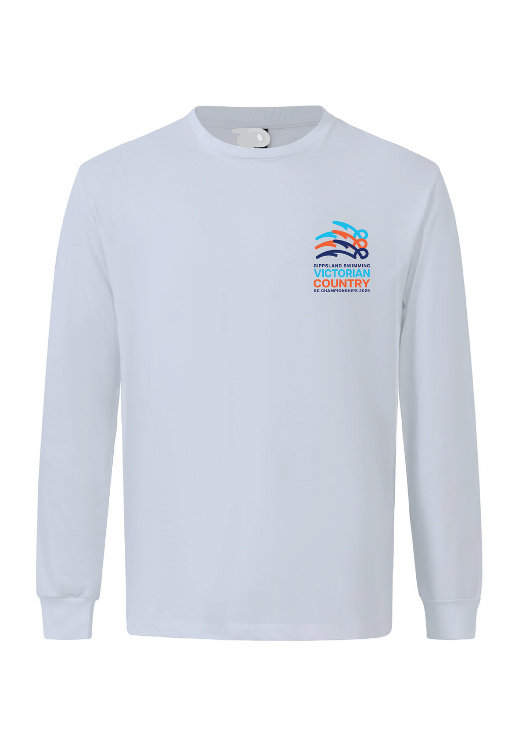 2026 COUNTRY SC CHAMPIONSHIP LONG SLEEVE TEE  - KIDS/UNISEX WHITE