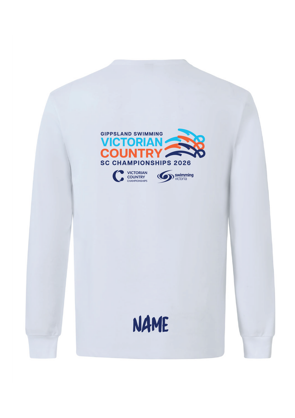 2026 COUNTRY SC CHAMPIONSHIP LONG SLEEVE TEE  - KIDS/UNISEX WHITE