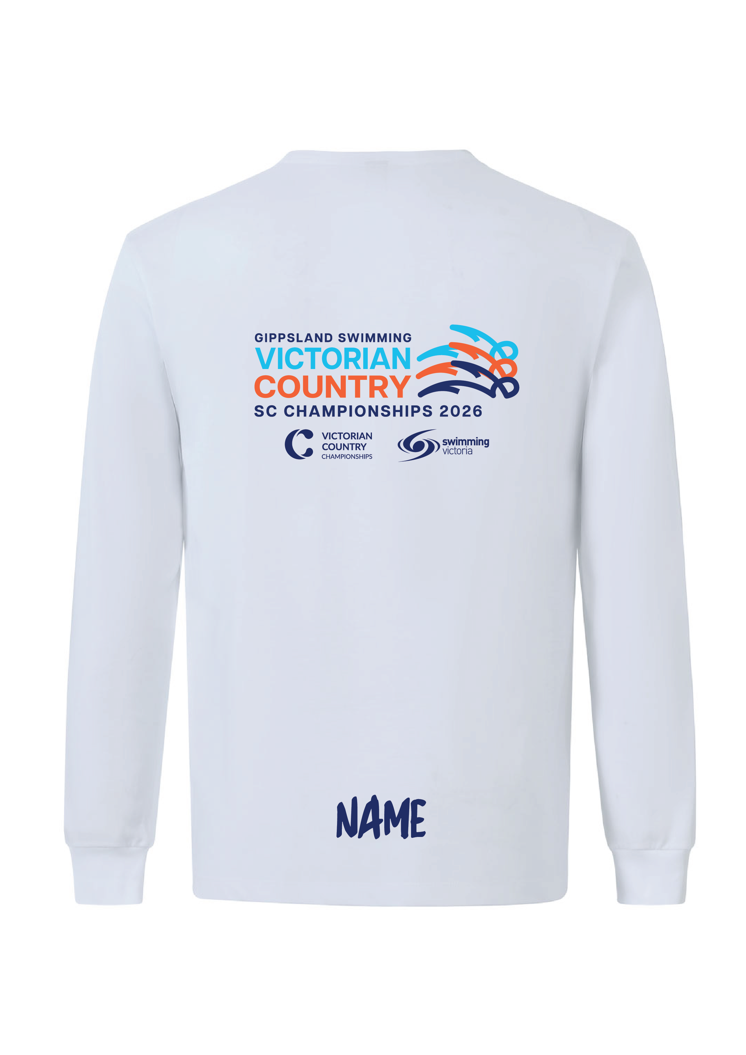 2026 COUNTRY SC CHAMPIONSHIP LONG SLEEVE TEE  - KIDS/UNISEX WHITE