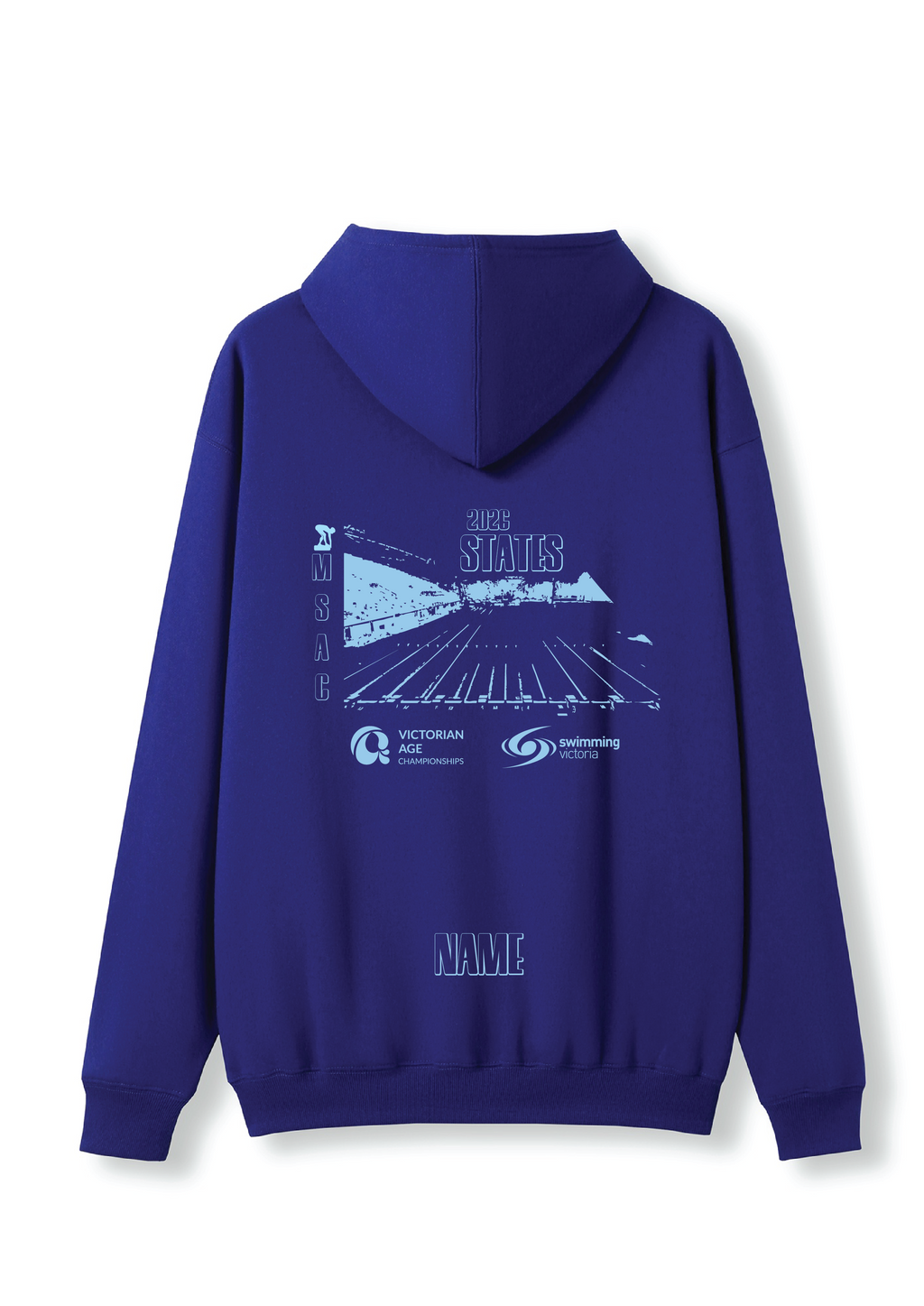 2026 VICTORIAN AGE LONG COURSE CHAMPIONSHIP HOODIE -  BLUE