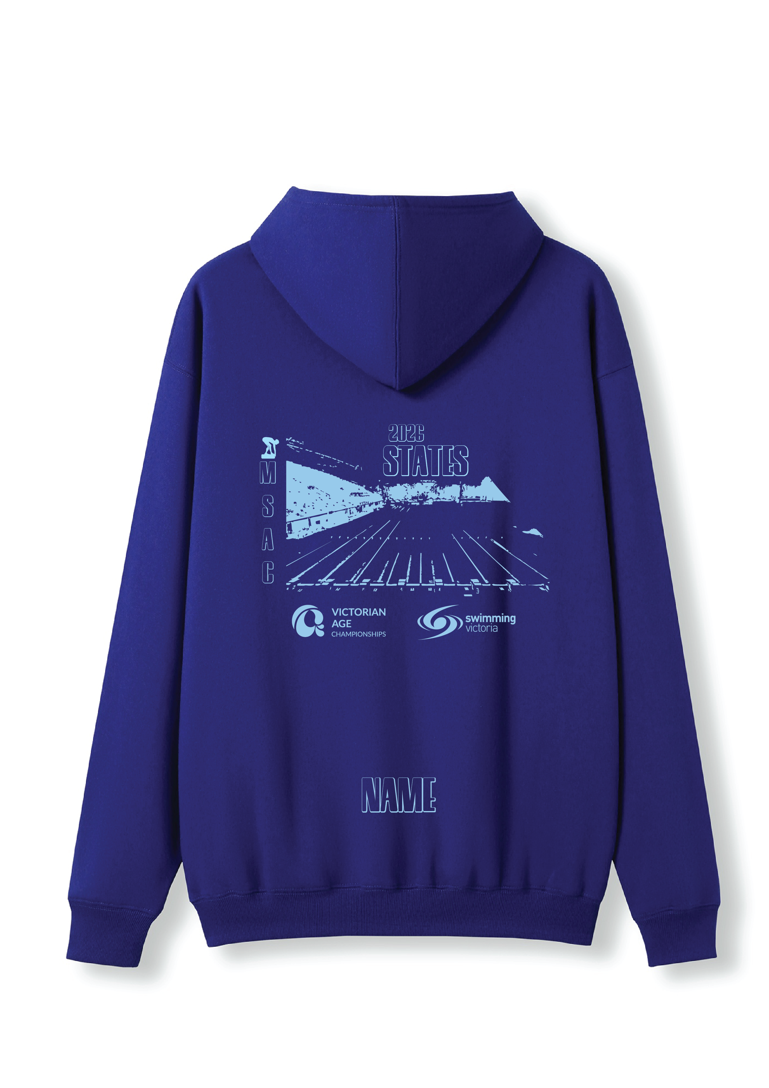 2026 VICTORIAN AGE LONG COURSE CHAMPIONSHIP HOODIE -  BLUE