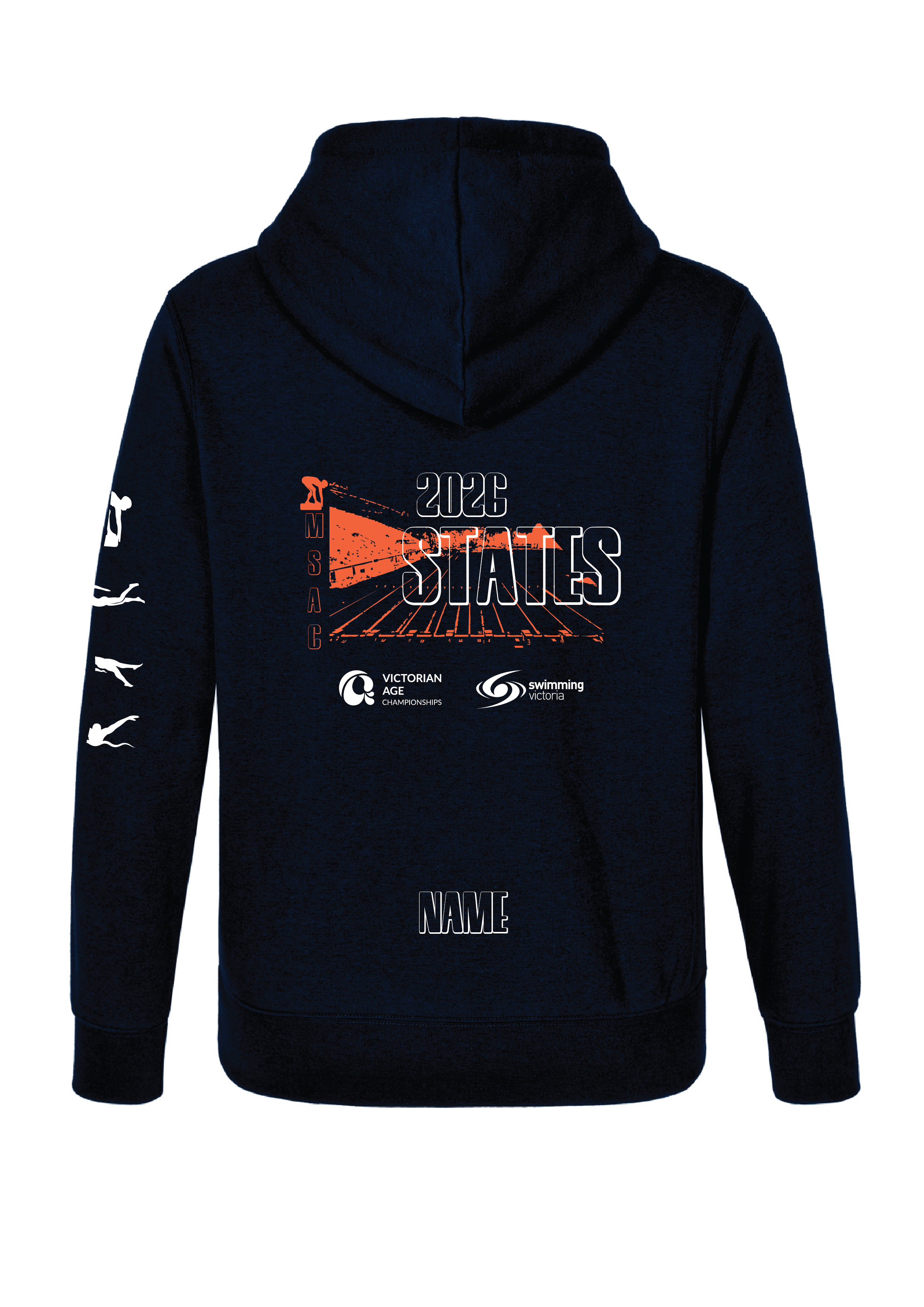 2026 VICTORIAN AGE LONG COURSE CHAMPIONSHIP HOODIE -  NAVY