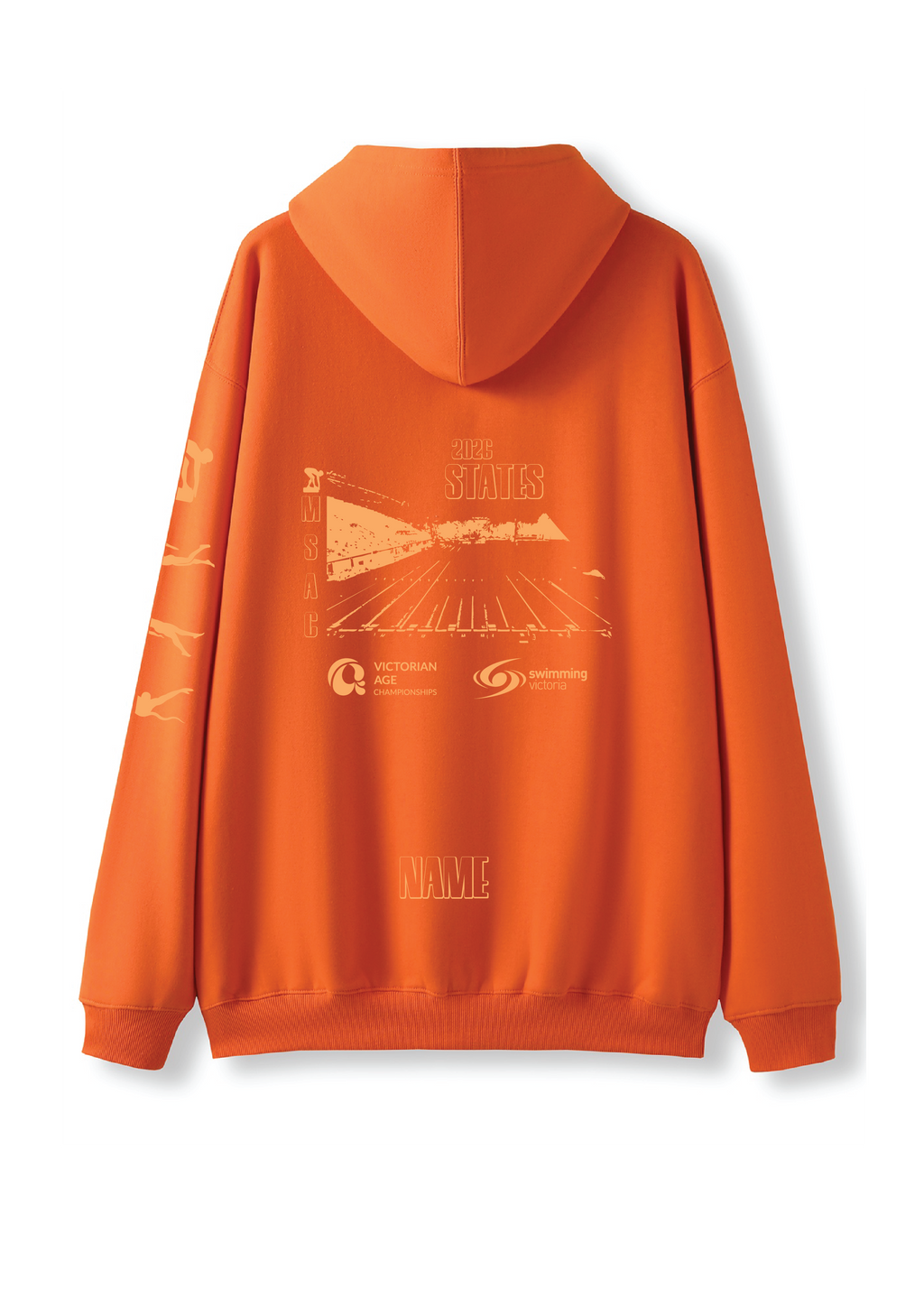 2026 VICTORIAN AGE LONG COURSE CHAMPIONSHIP HOODIE -  SUNSET