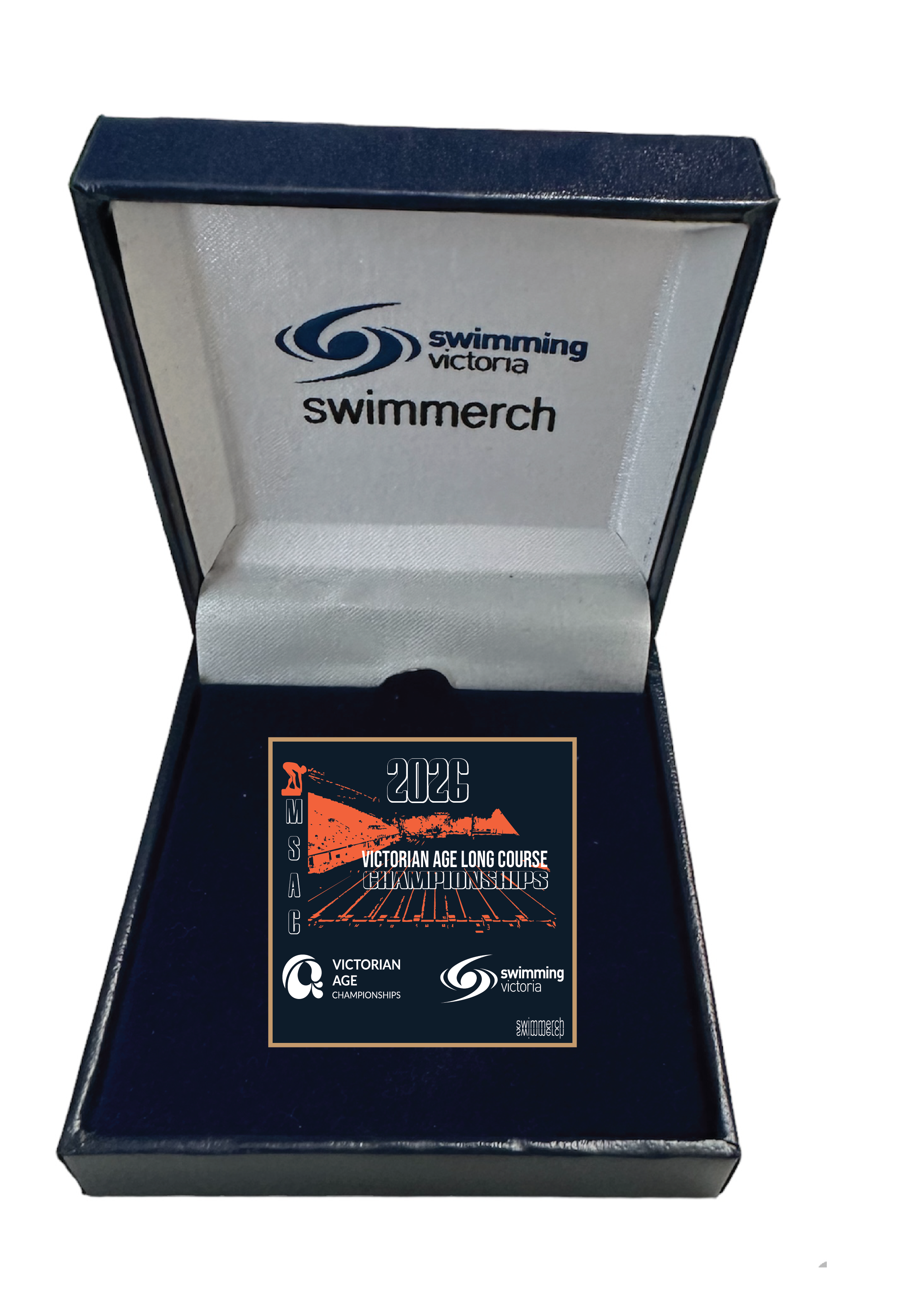 2026 VICTORIAN AGE LONG COURSE CHAMPIONSHIP BOXED PIN