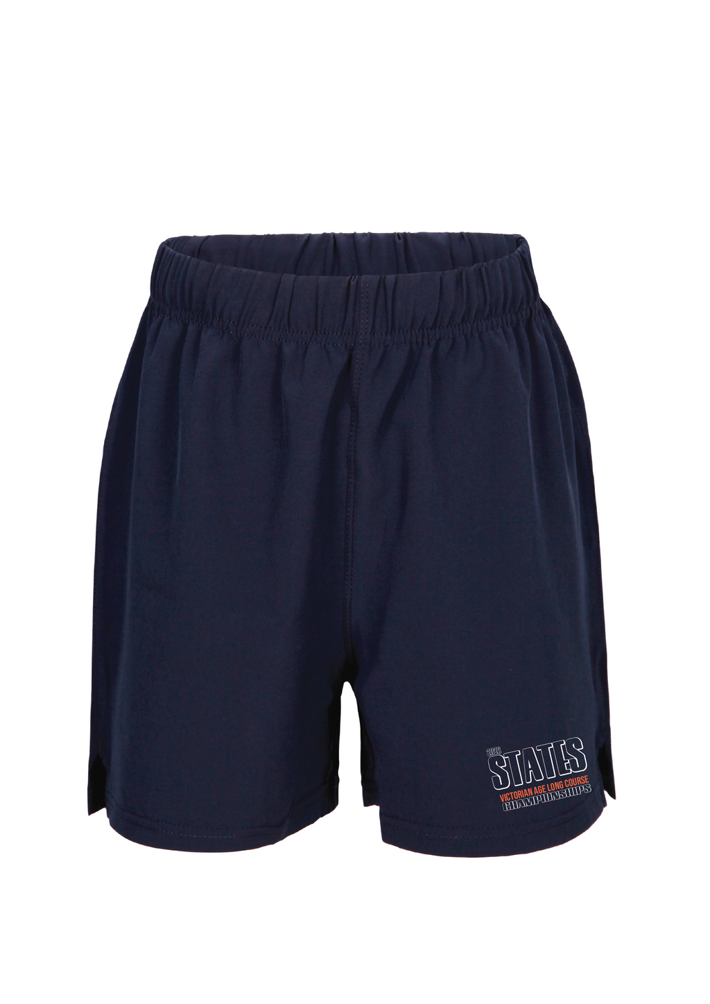 2026 VICTORIAN AGE LONG COURSE CHAMPIONSHIPS SHORTS - Kids & Unisex - NAVY