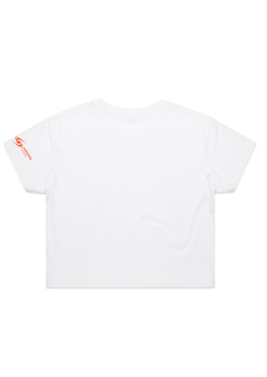 2026 VICTORIAN AGE LONG COURSE CHAMPIONSHIPS CROP SHORT SLEEVE TEE - WHITE