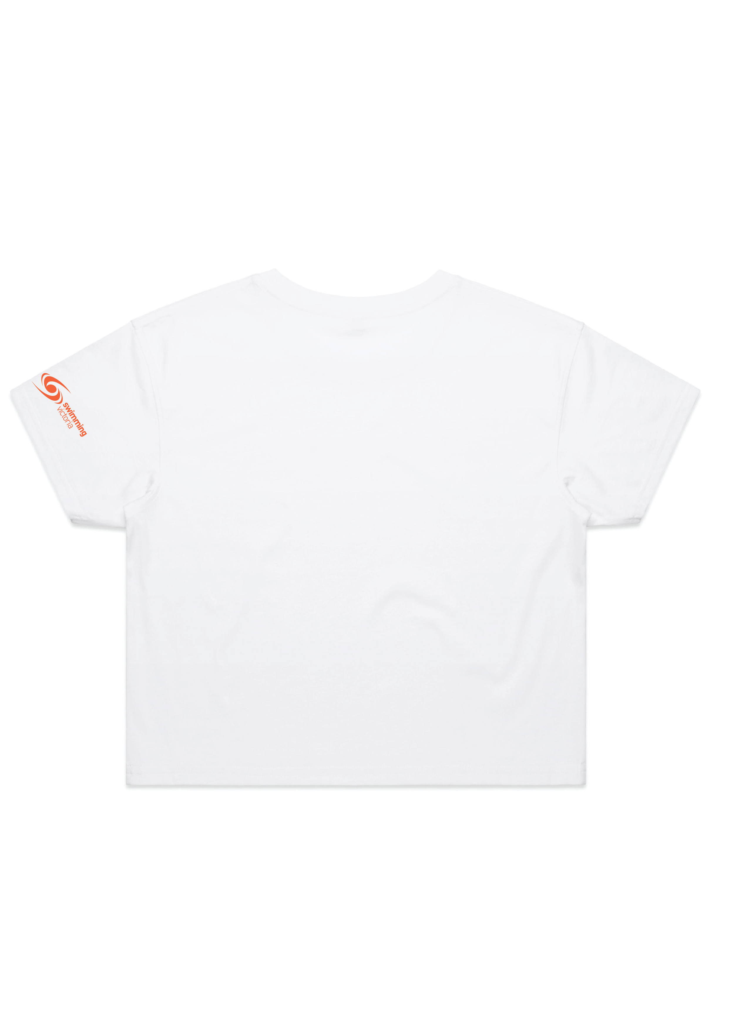 2026 VICTORIAN AGE LONG COURSE CHAMPIONSHIPS CROP SHORT SLEEVE TEE - WHITE