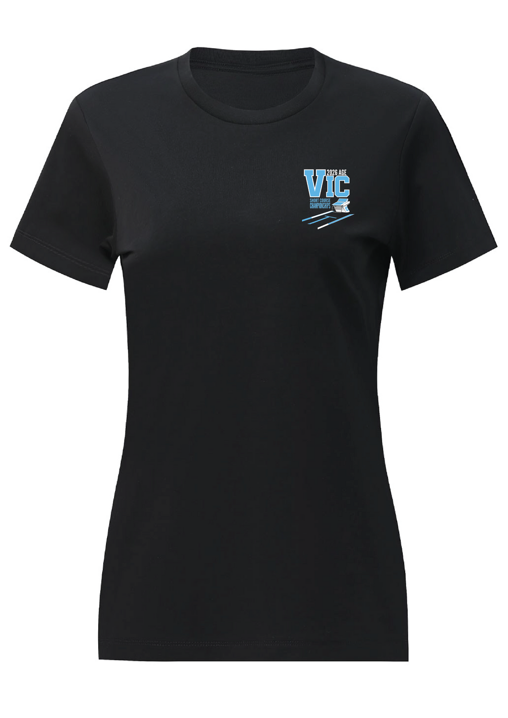 2026 VICTORIAN AGE SC CHAMPIONSHIP TEE - WOMENS - BLACK - PRE ORDER ONLY