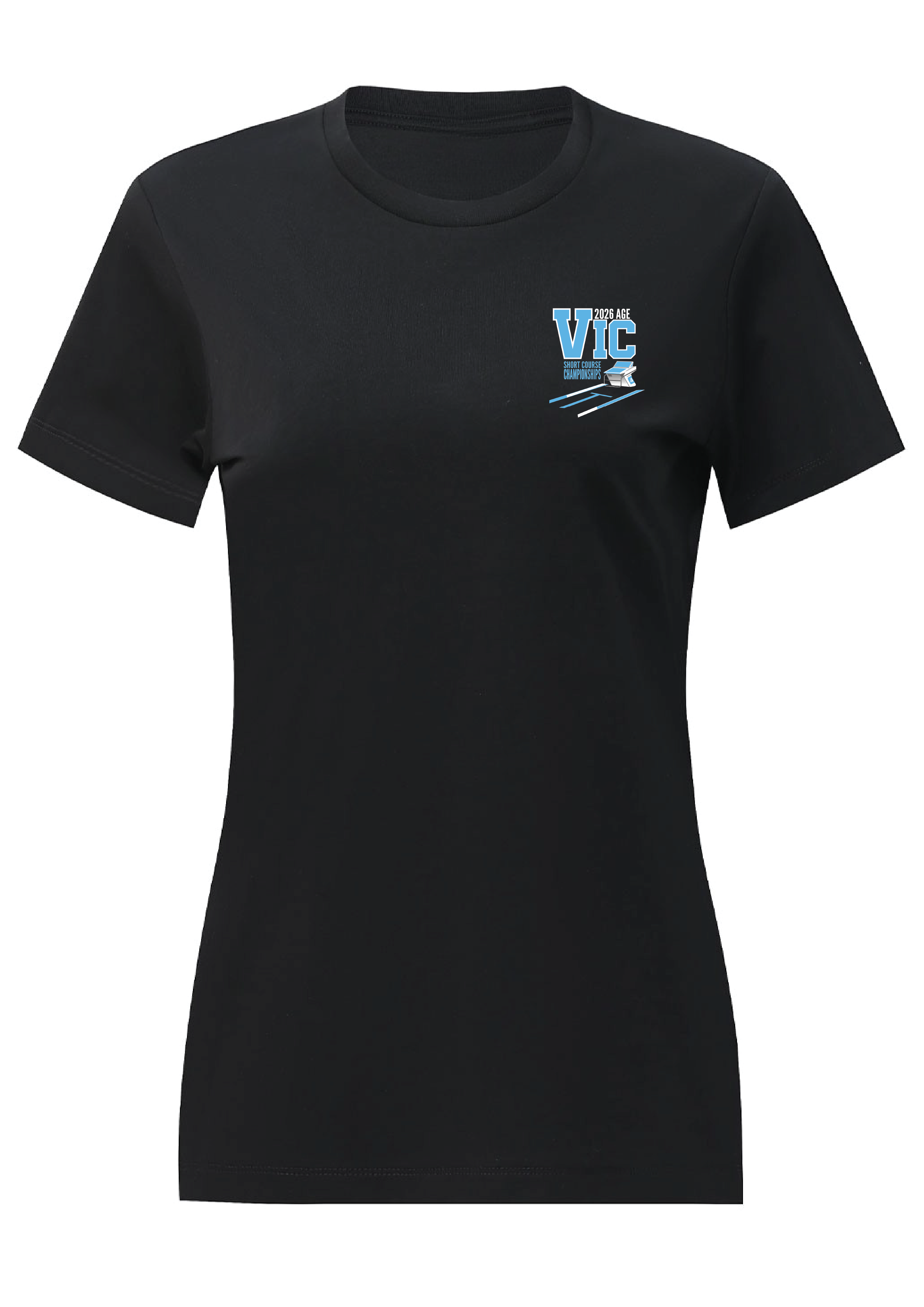 2026 VICTORIAN AGE SC CHAMPIONSHIP TEE - WOMENS - BLACK - PRE ORDER ONLY