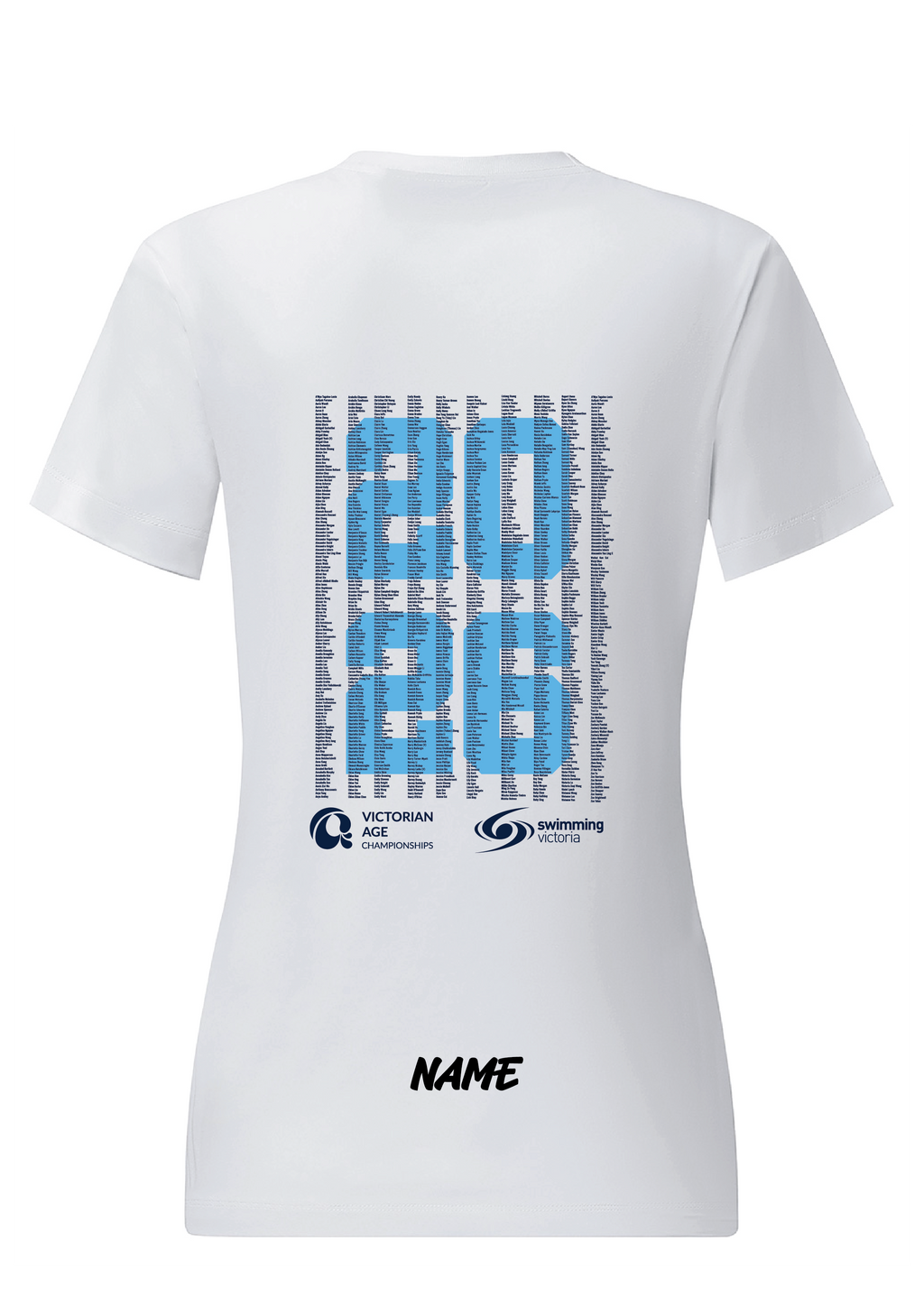 2026 VICTORIAN AGE SC CHAMPIONSHIP TEE - WOMENS - WHITE - PRE ORDER ONLY