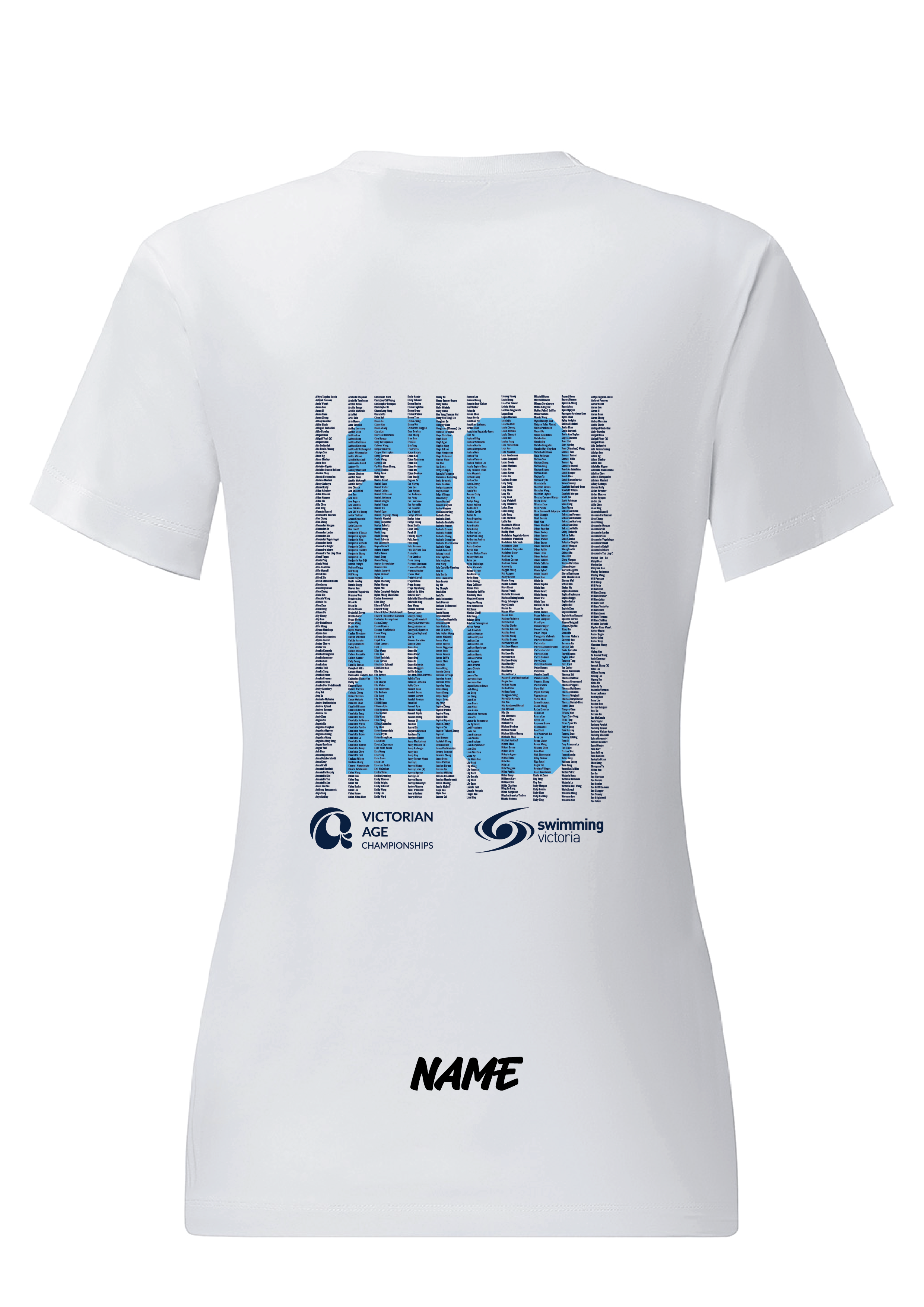 2026 VICTORIAN AGE SC CHAMPIONSHIP TEE - WOMENS - WHITE - PRE ORDER ONLY
