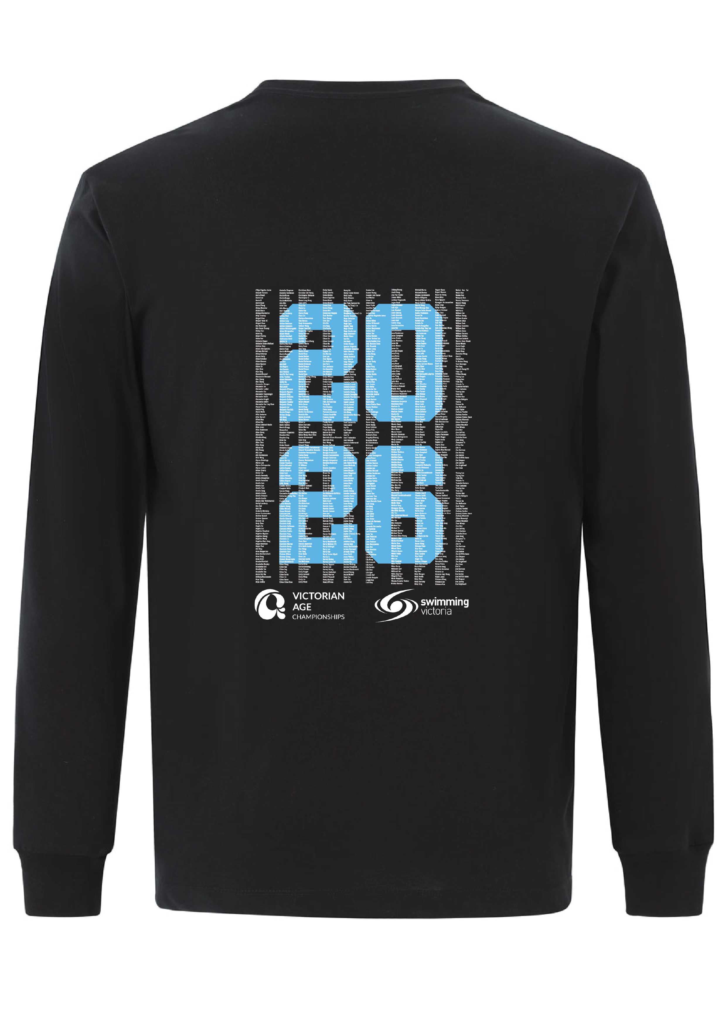 2026 VICTORIAN AGE SC CHAMPIONSHIP LONG SLEEVE TEE  - KIDS/UNISEX BLACK