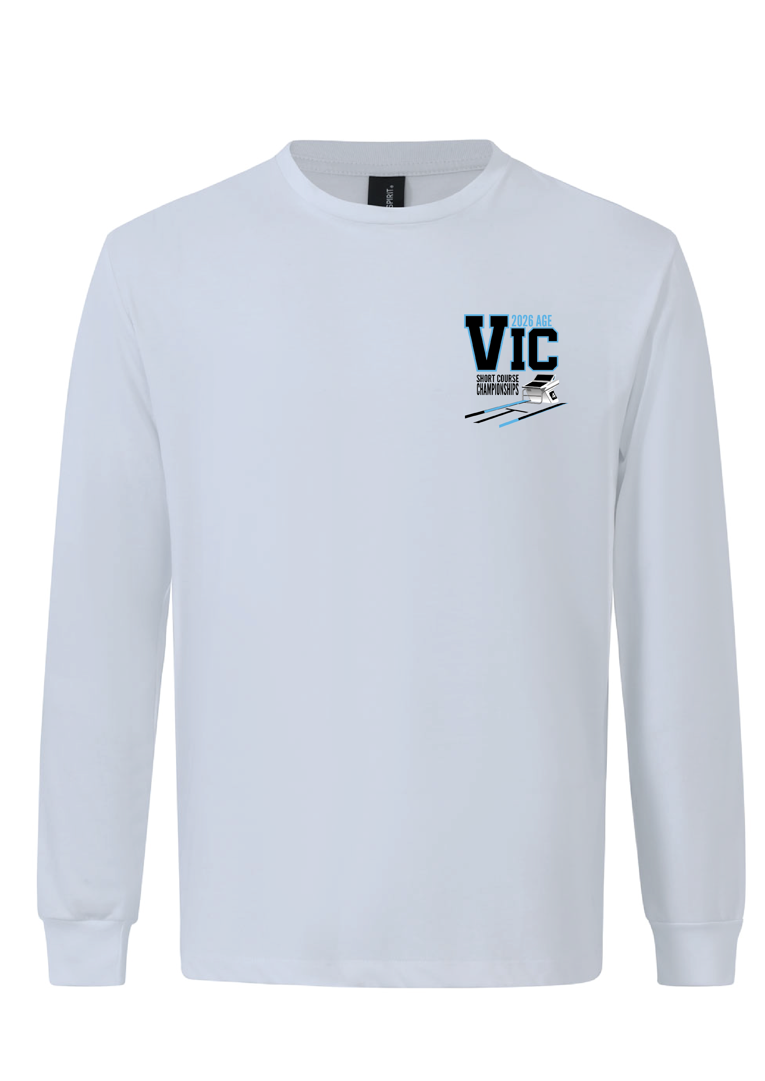 2026 VICTORIAN AGE SC CHAMPIONSHIP LONG SLEEVE TEE  - KIDS/UNISEX WHITE