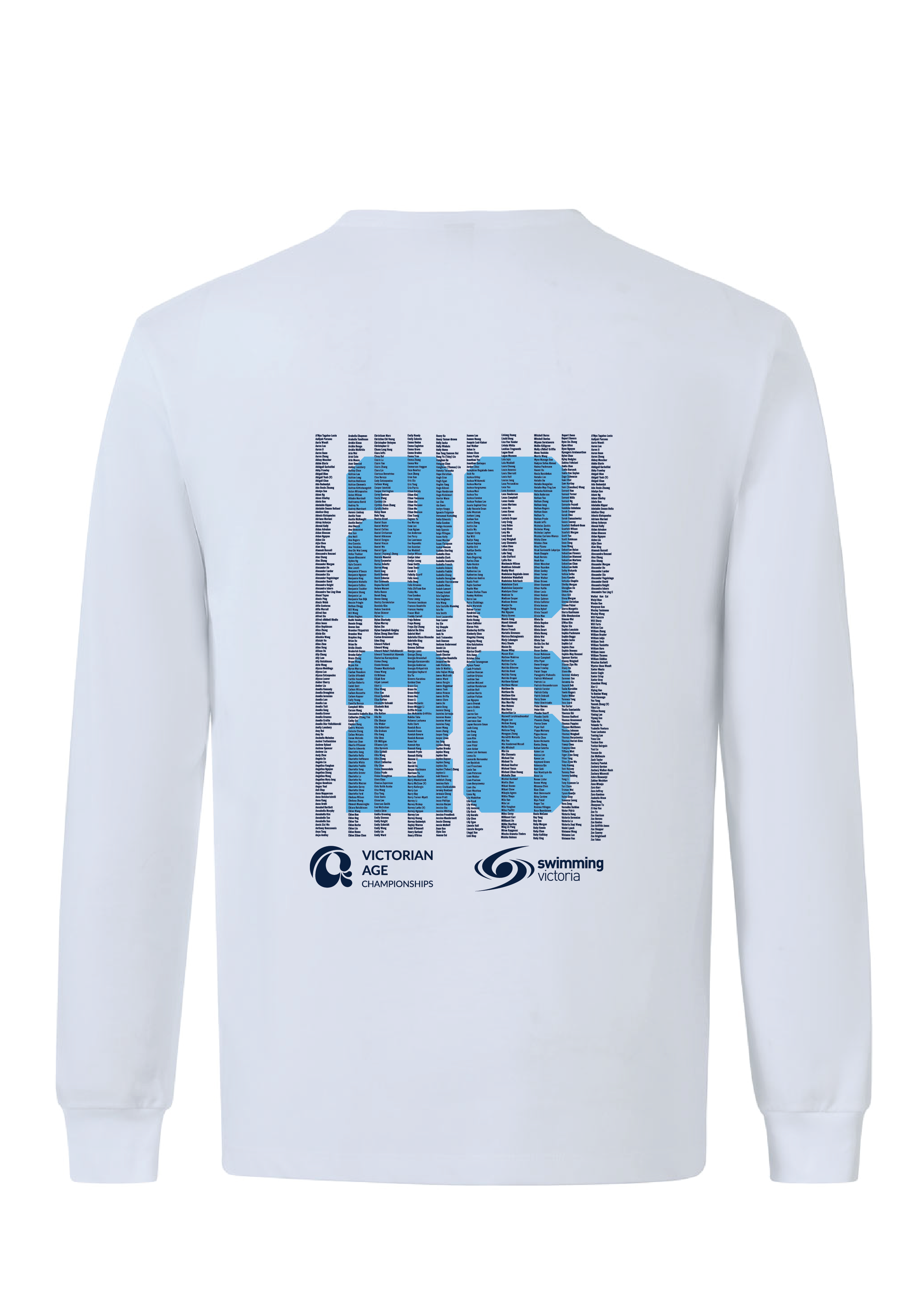 2026 VICTORIAN AGE SC CHAMPIONSHIP LONG SLEEVE TEE  - KIDS/UNISEX WHITE