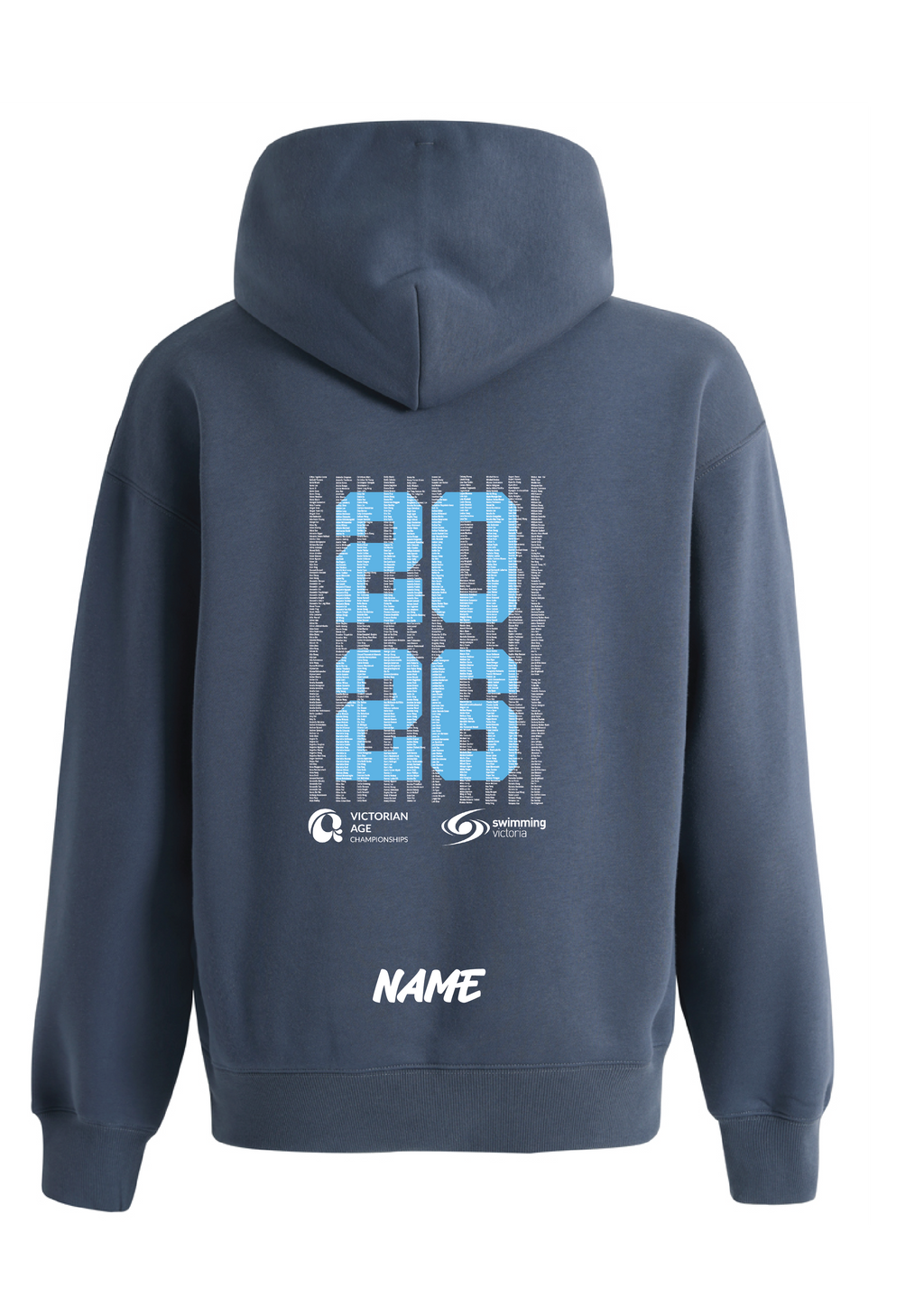 2026 VICTORIAN AGE SC CHAMPIONSHIPS HOODIE  SLATE GREY