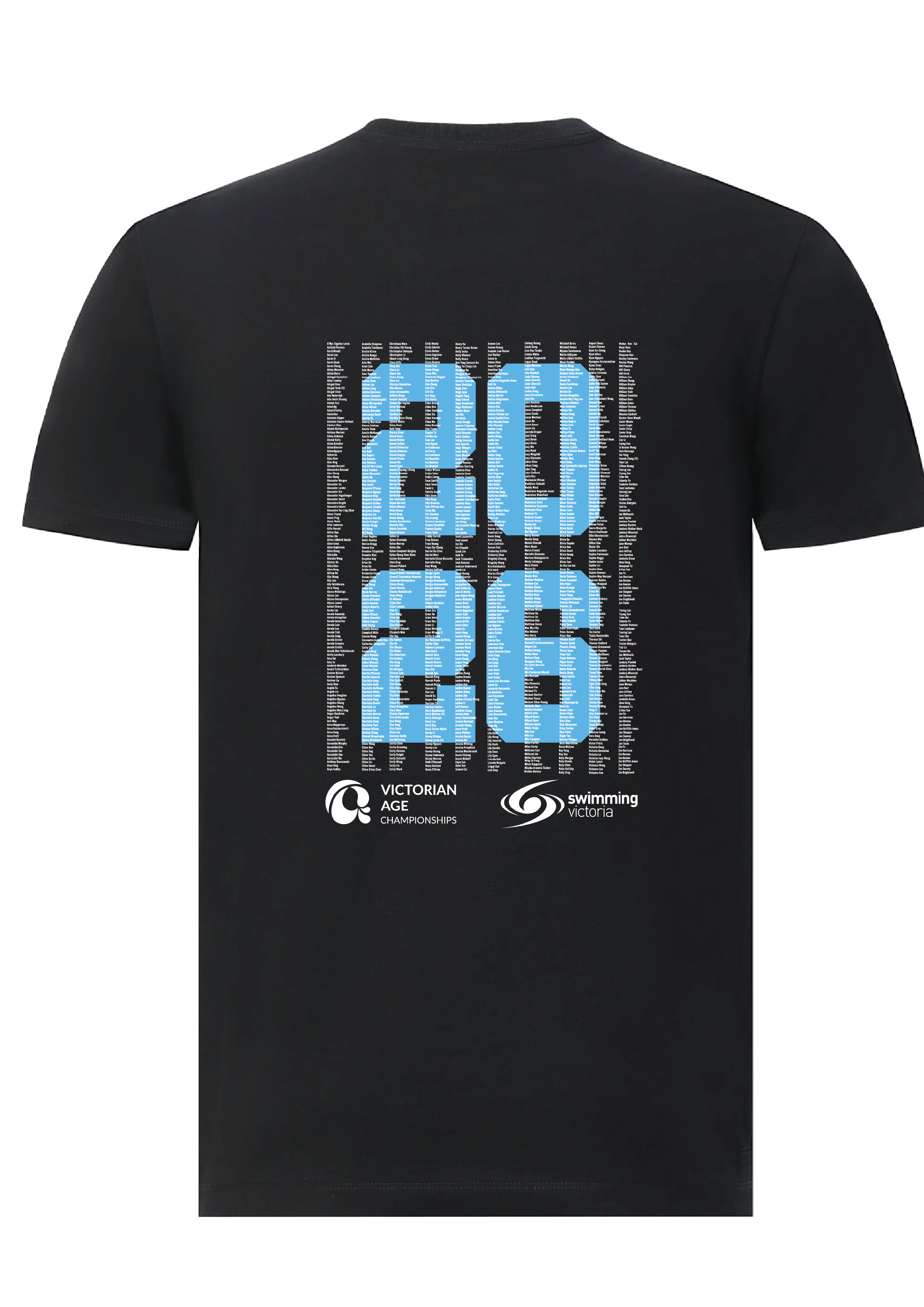 2026 VICTORIAN AGE SC CHAMPIONSHIP TEE - KIDS/UNISEX - BLACK