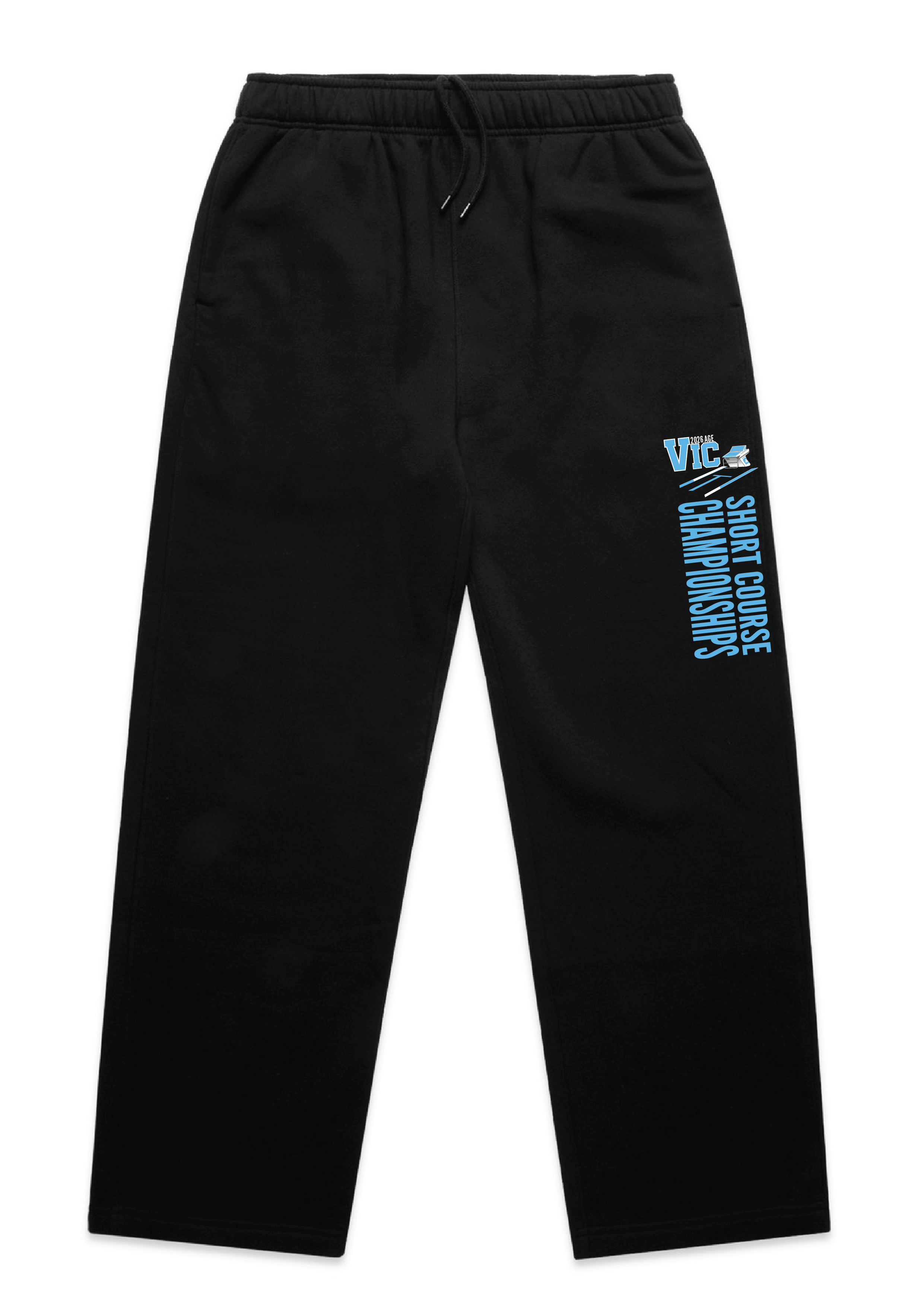 2026 VICTORIAN AGE SC CHAMPIONSHIP RELAXED LEG TRACKPANT - BLACK